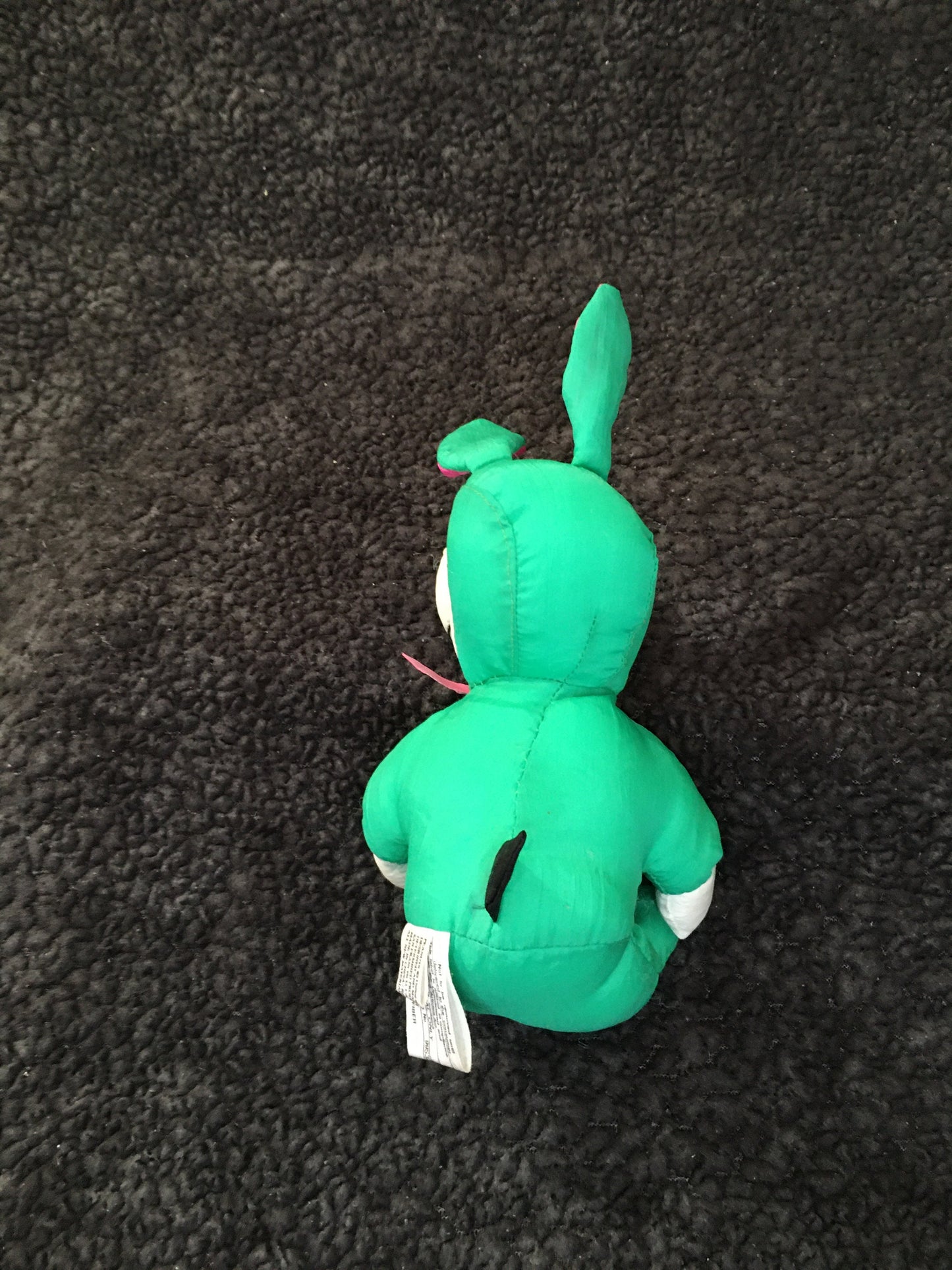 Whitman's Retired 6" Sampler Snoopy dressed as the Easter Bunny Green Plush