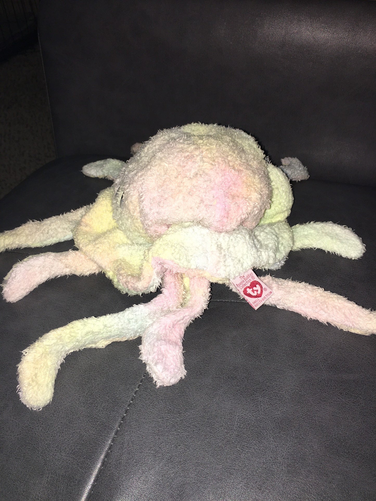 TY Beanie Baby Pastel Octopus Plush Stuffed Animal Rare Unique