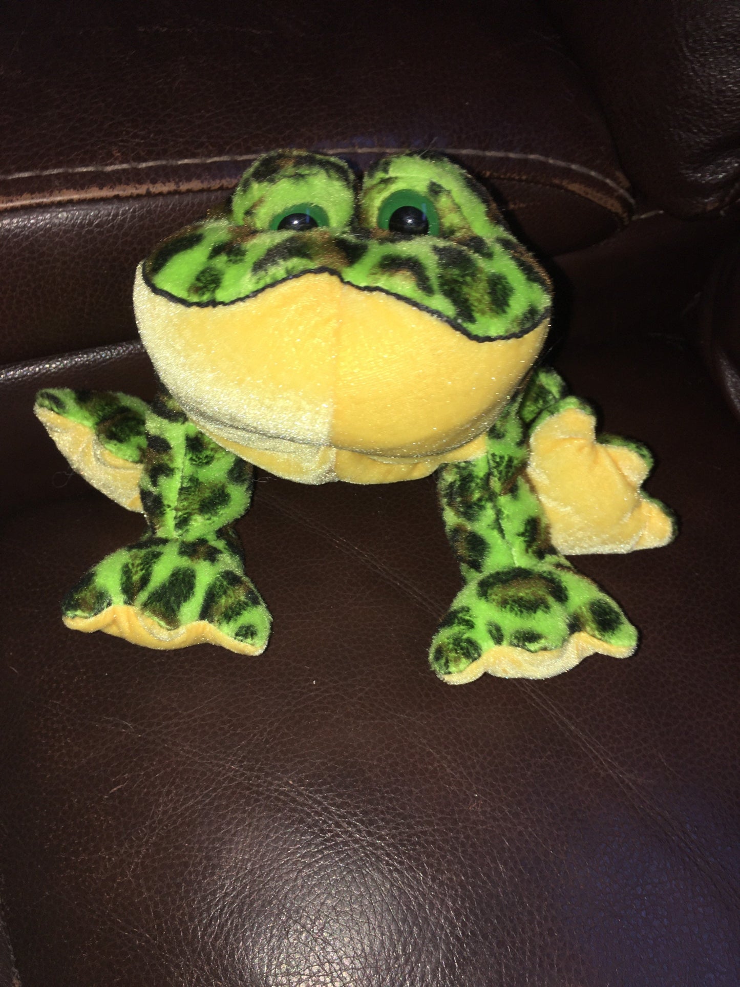 Webkinz Green Bull Frog Plush – Stuffed Animal Toy