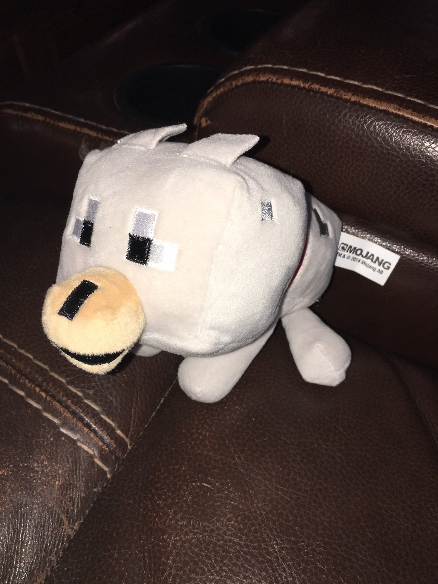 Minecraft Mini Crafter Wolf 5” Plush Toy Vintage Wolf Stuffed Animal