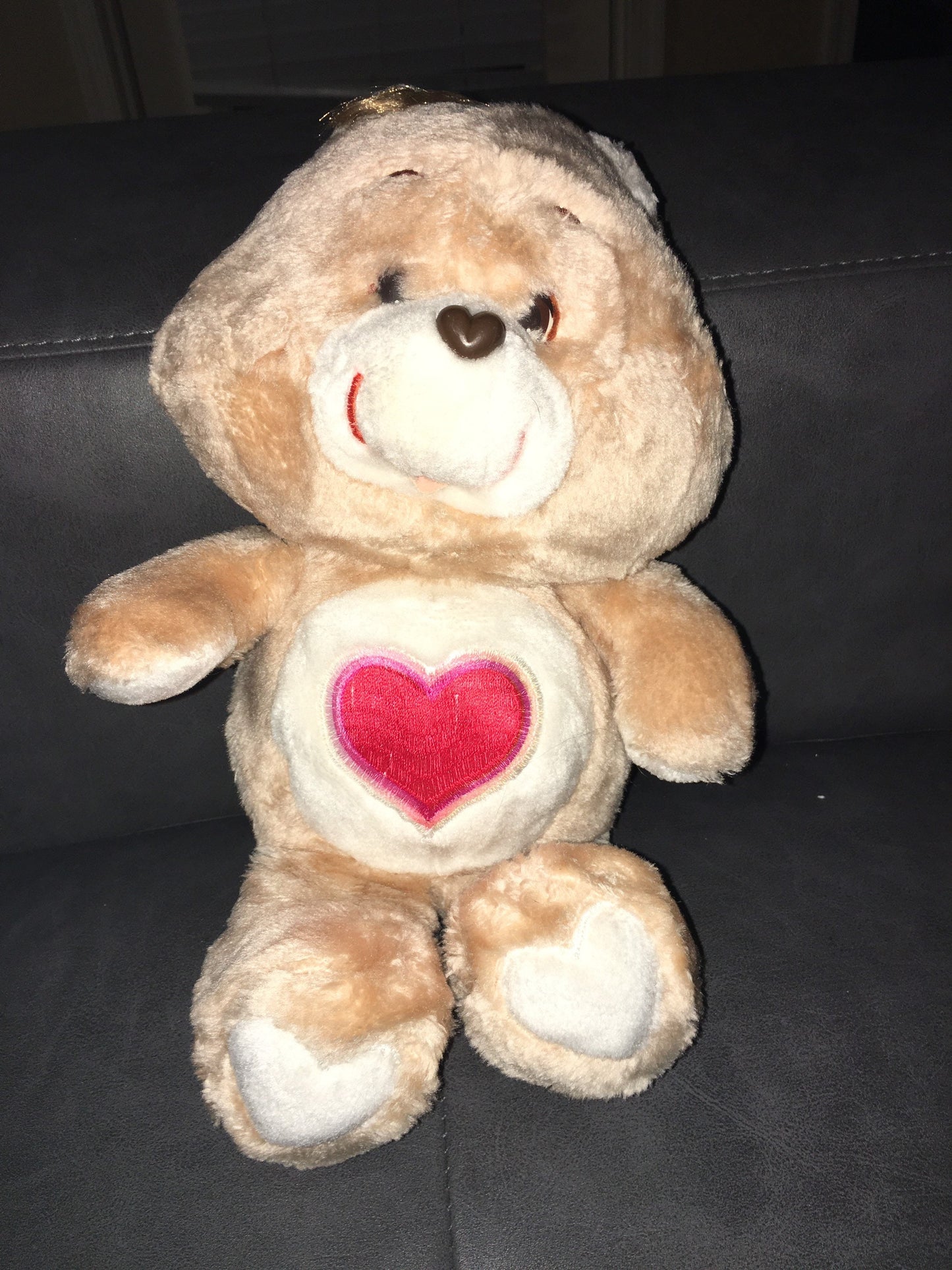 Care Bears Vintage Tenderheart 1983 Plush Stuffed Animal