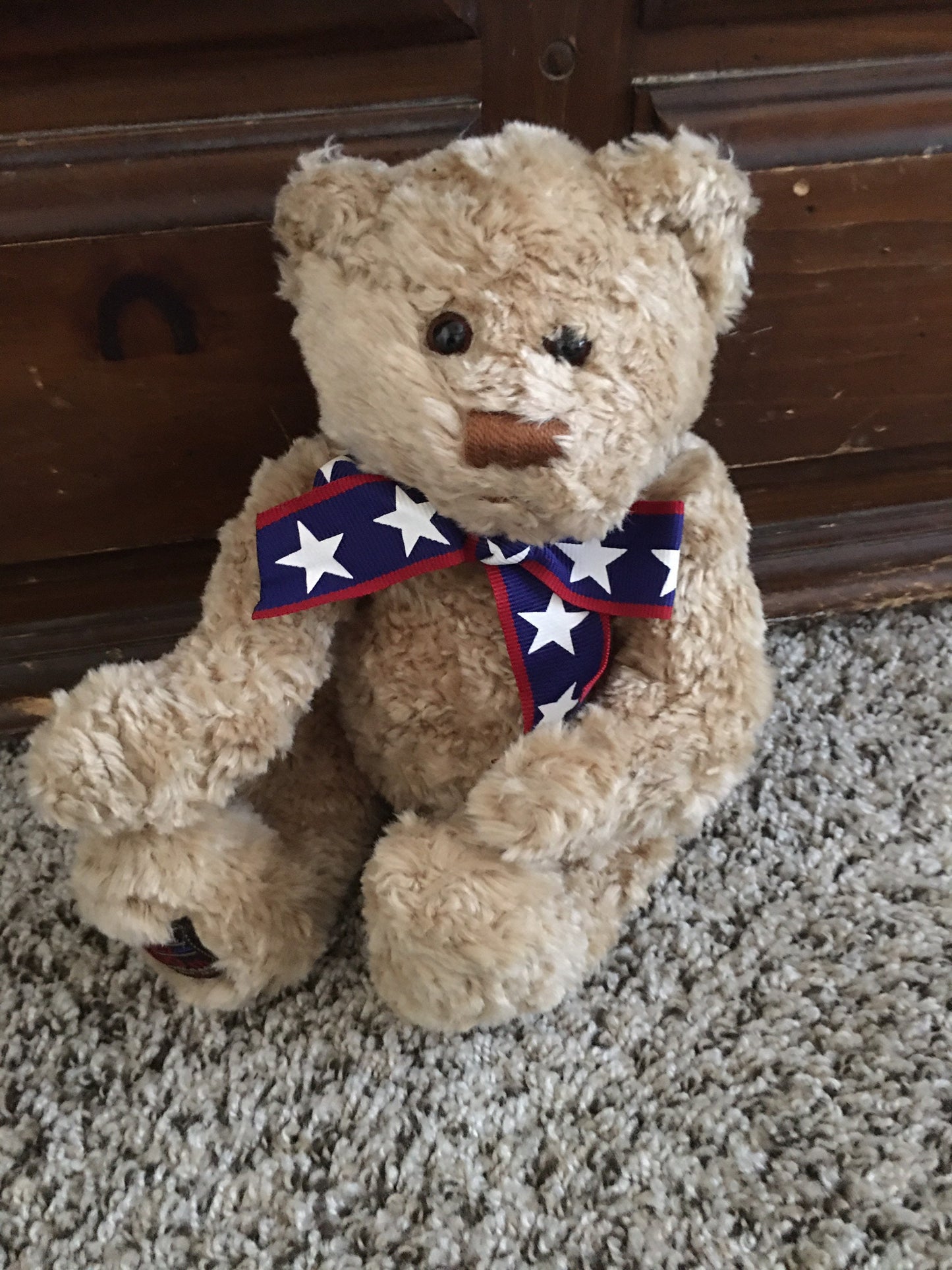 Vintage Gund Wish Bear Plush, 100th Anniversary Teddy Bear