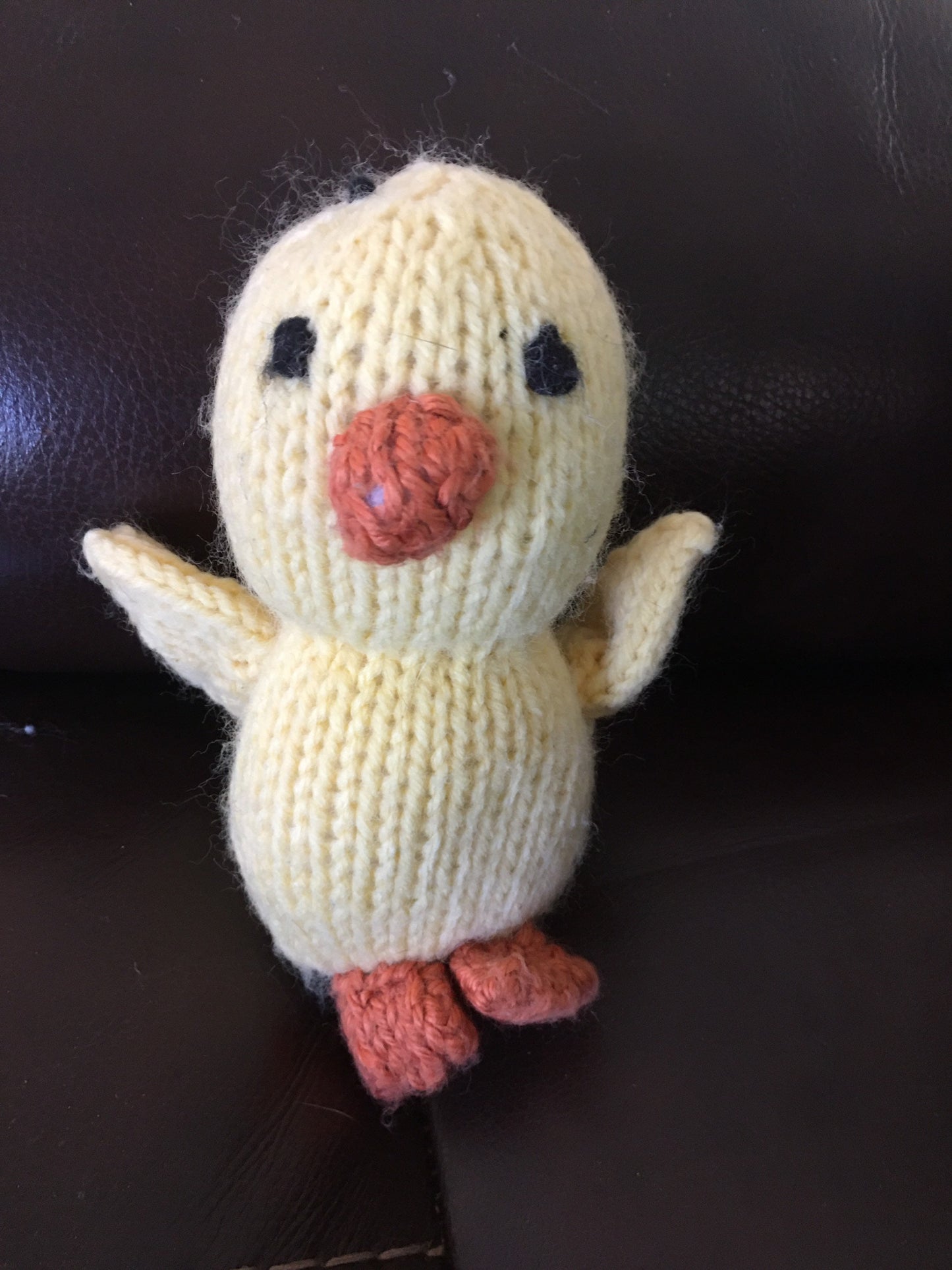 Duck Small Vintage Crochet Stuffed Animal Plush Toy Vintage For Kids