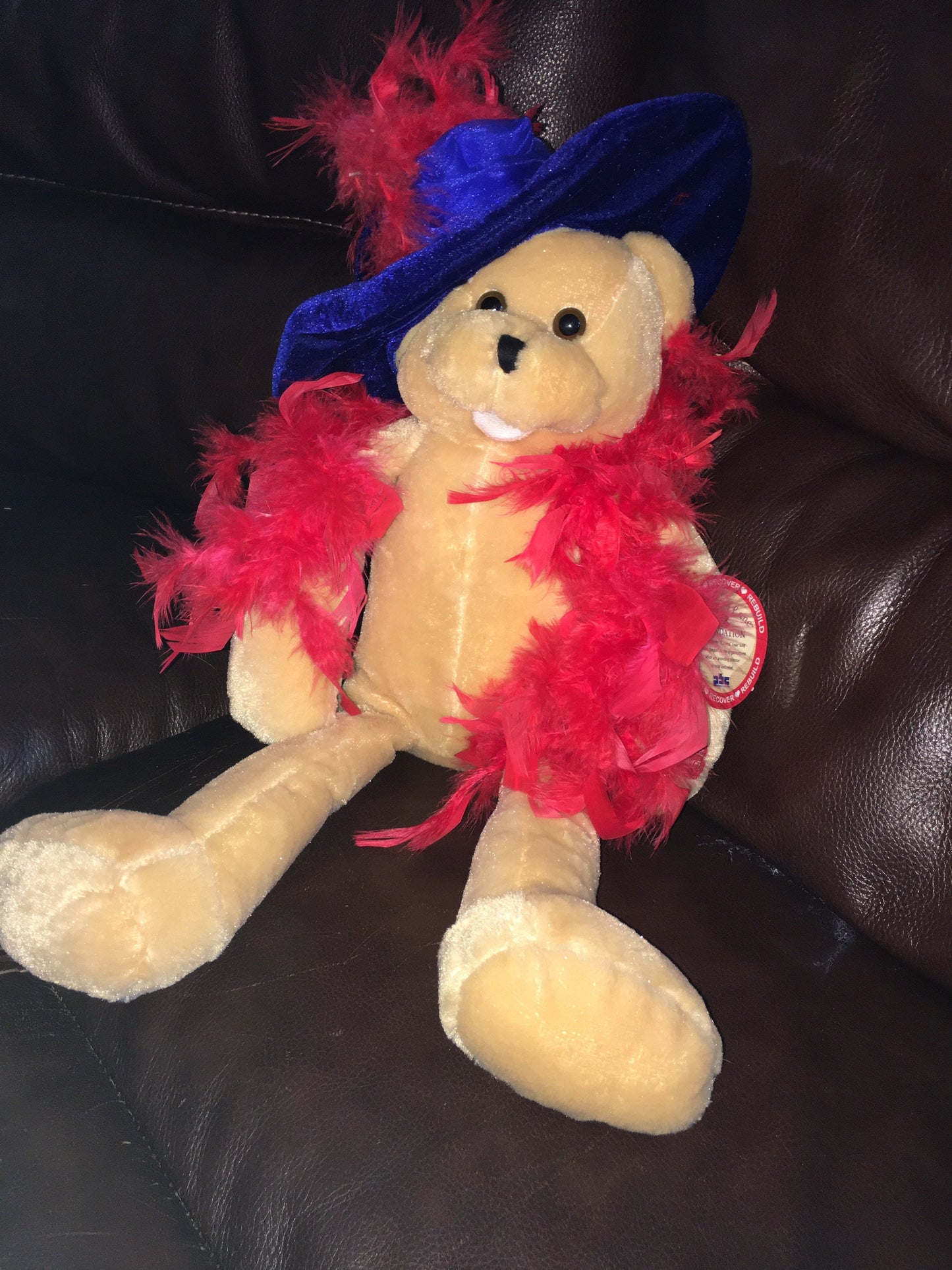 Musical Chantilly Lane Katrina Bear – Plush Toy, Plays 'You'll Never Walk Alone'