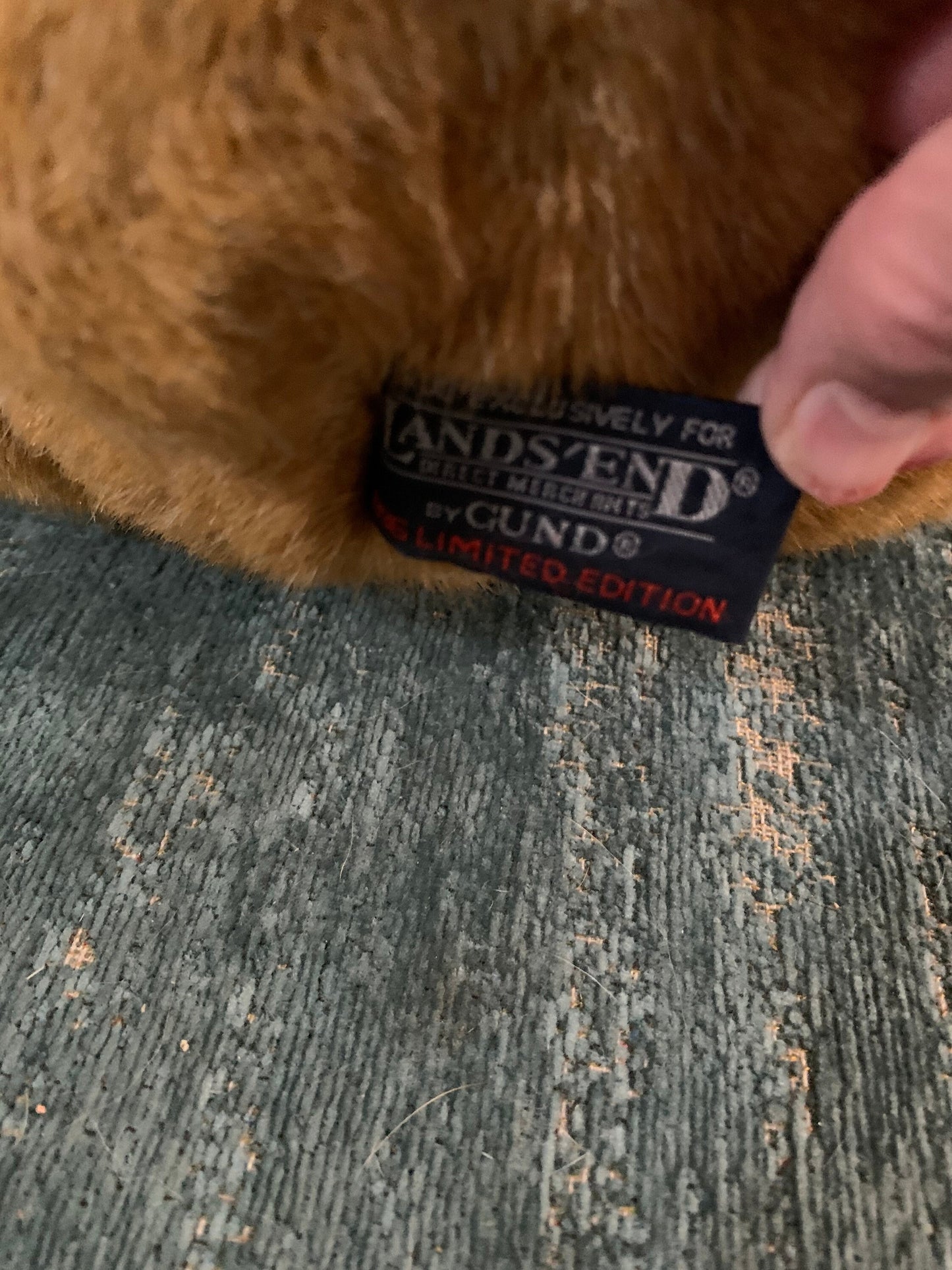 1996 Land’s End Gund Bear vintage