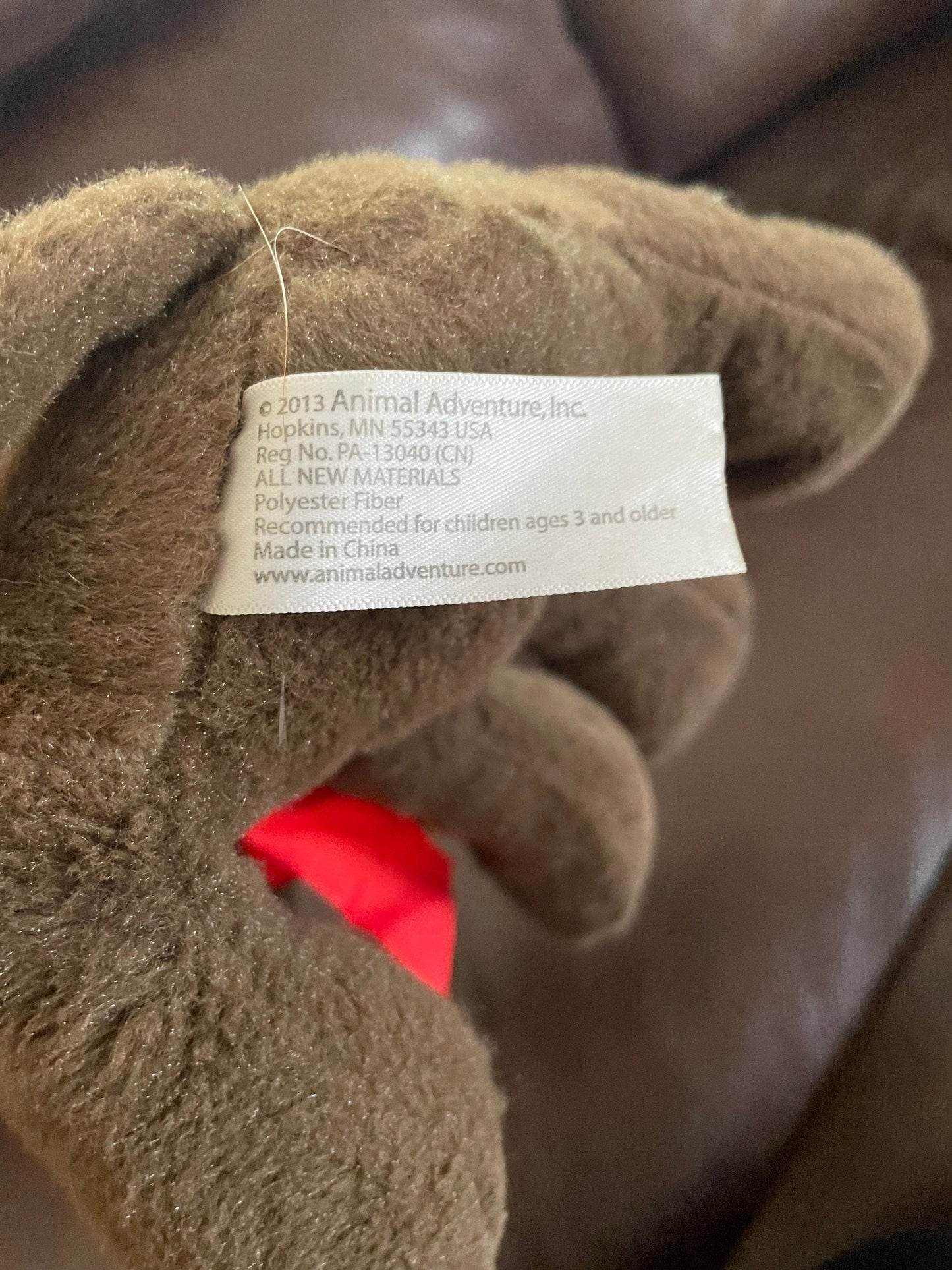 Animal Adventure Brown Dog Stuffed Animal