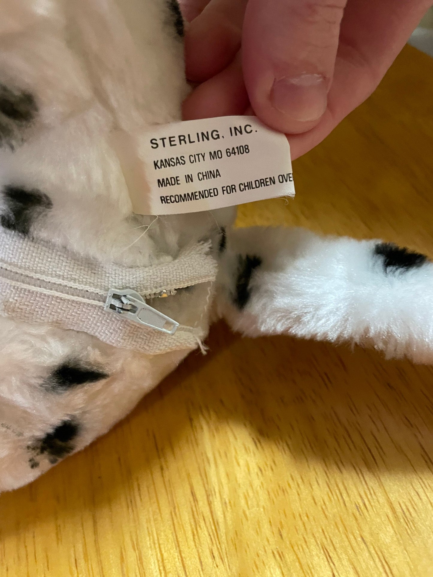 Sterling Musical Barking Puppy Christmas Stuffed Animal