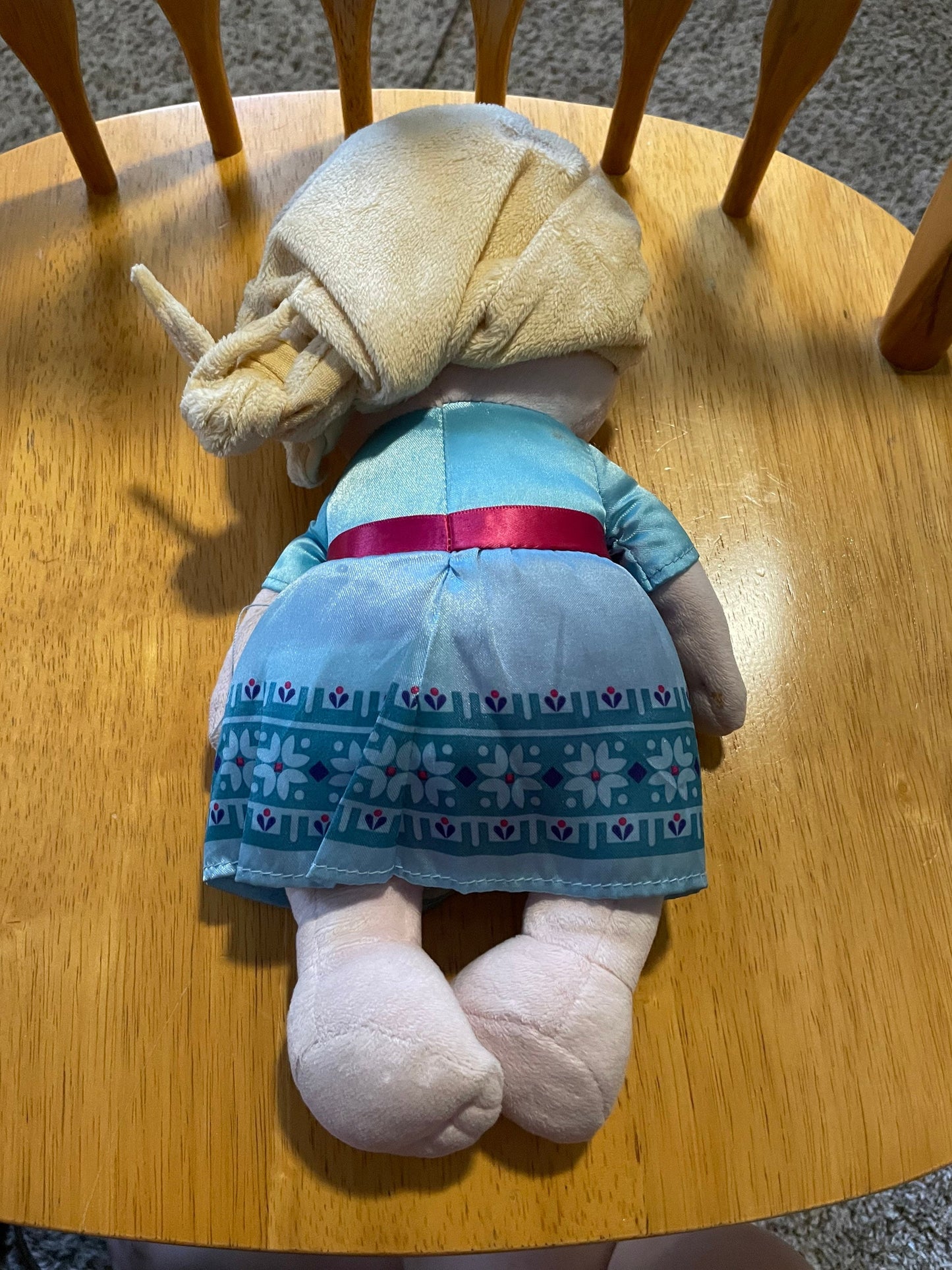 Disney Parks Babies Frozen Elsa Baby Plush Doll Toy 13”
