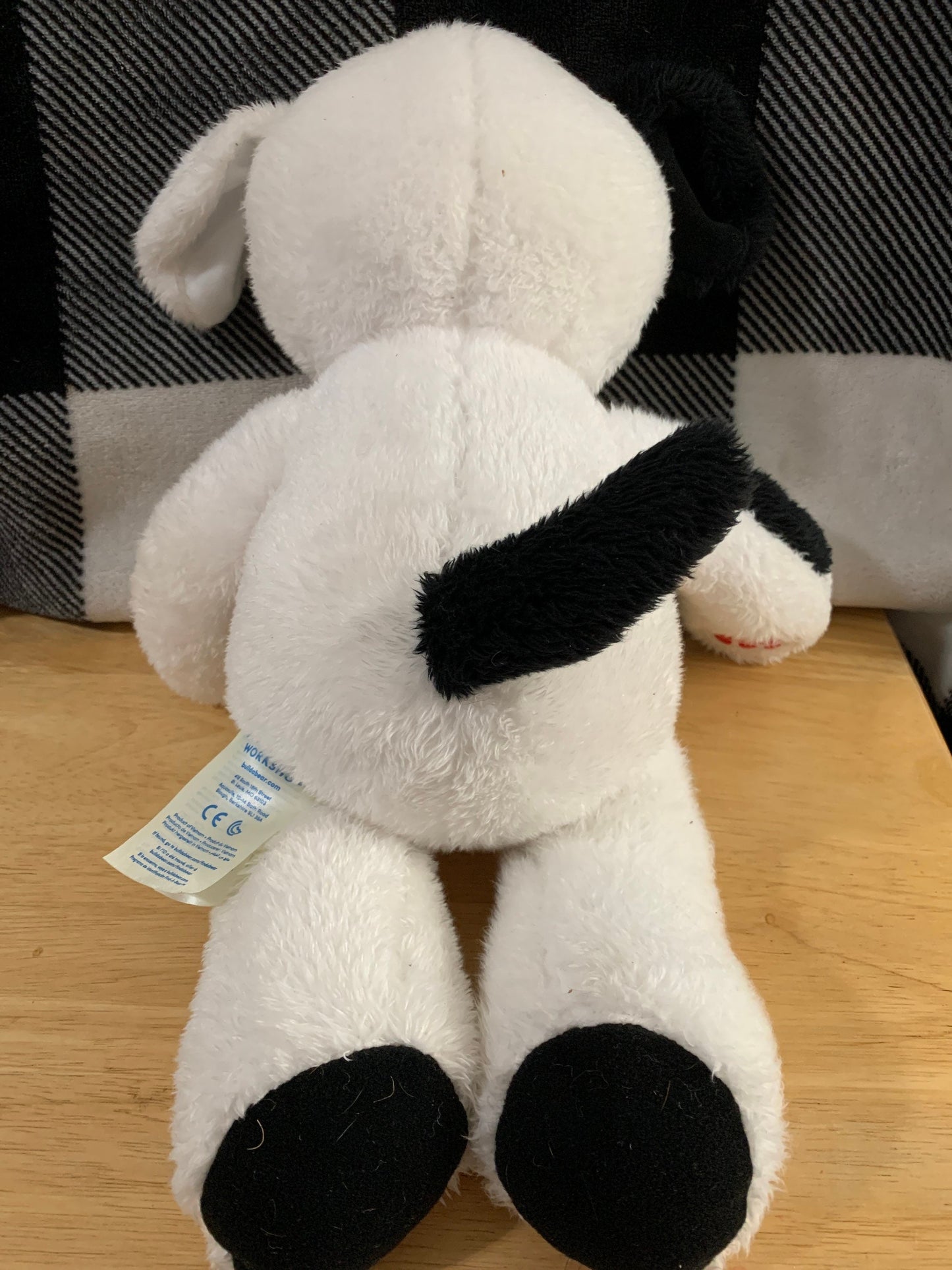 Build A Bear Workshop Cookies N Cream Pup Dog Plush Stuffed Animal Plush Toy