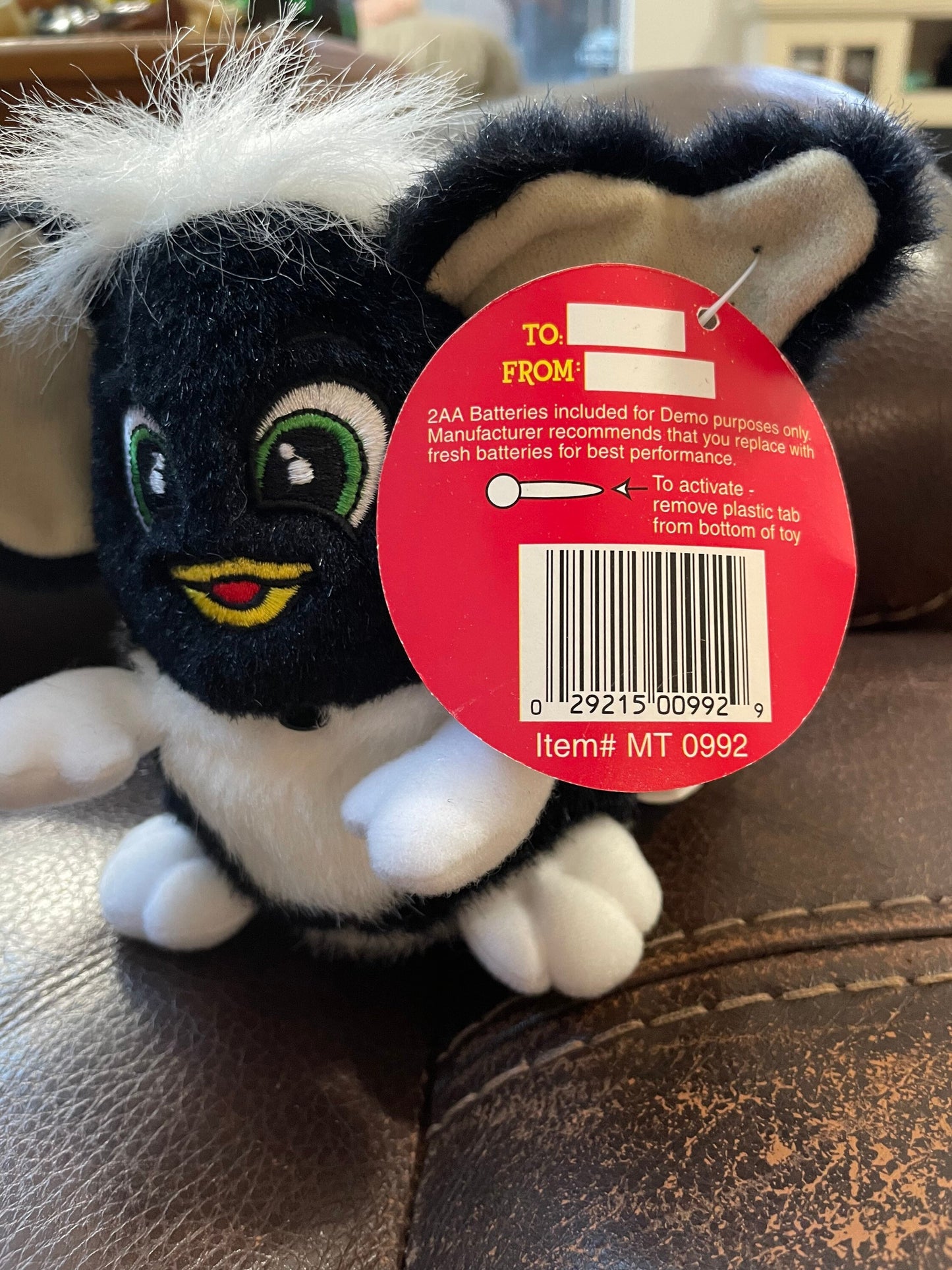Talking Smartie Stuffed Animal