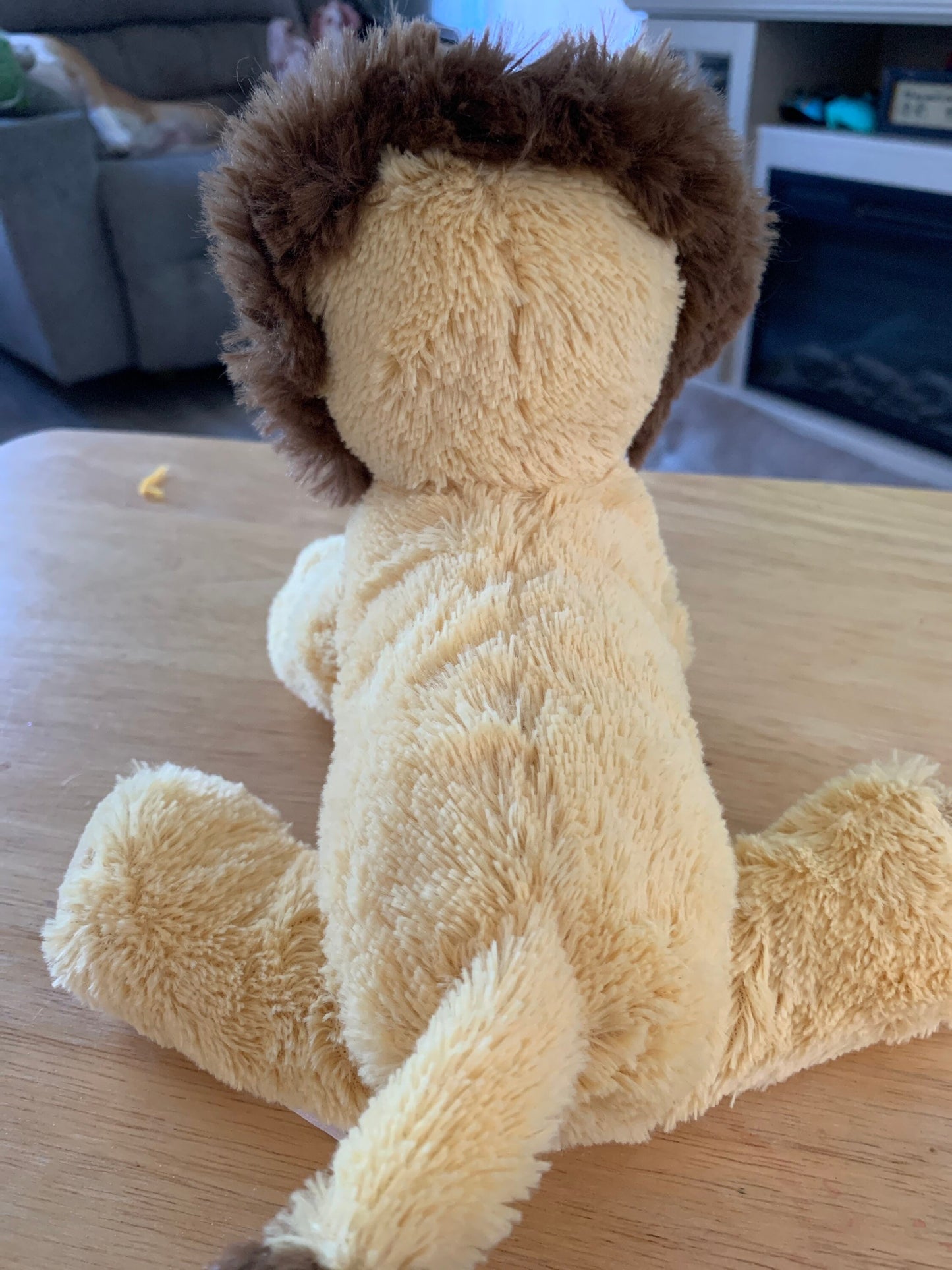 Carters Lion Plush. Soft with beans. Rare, Hard to find. New condition!