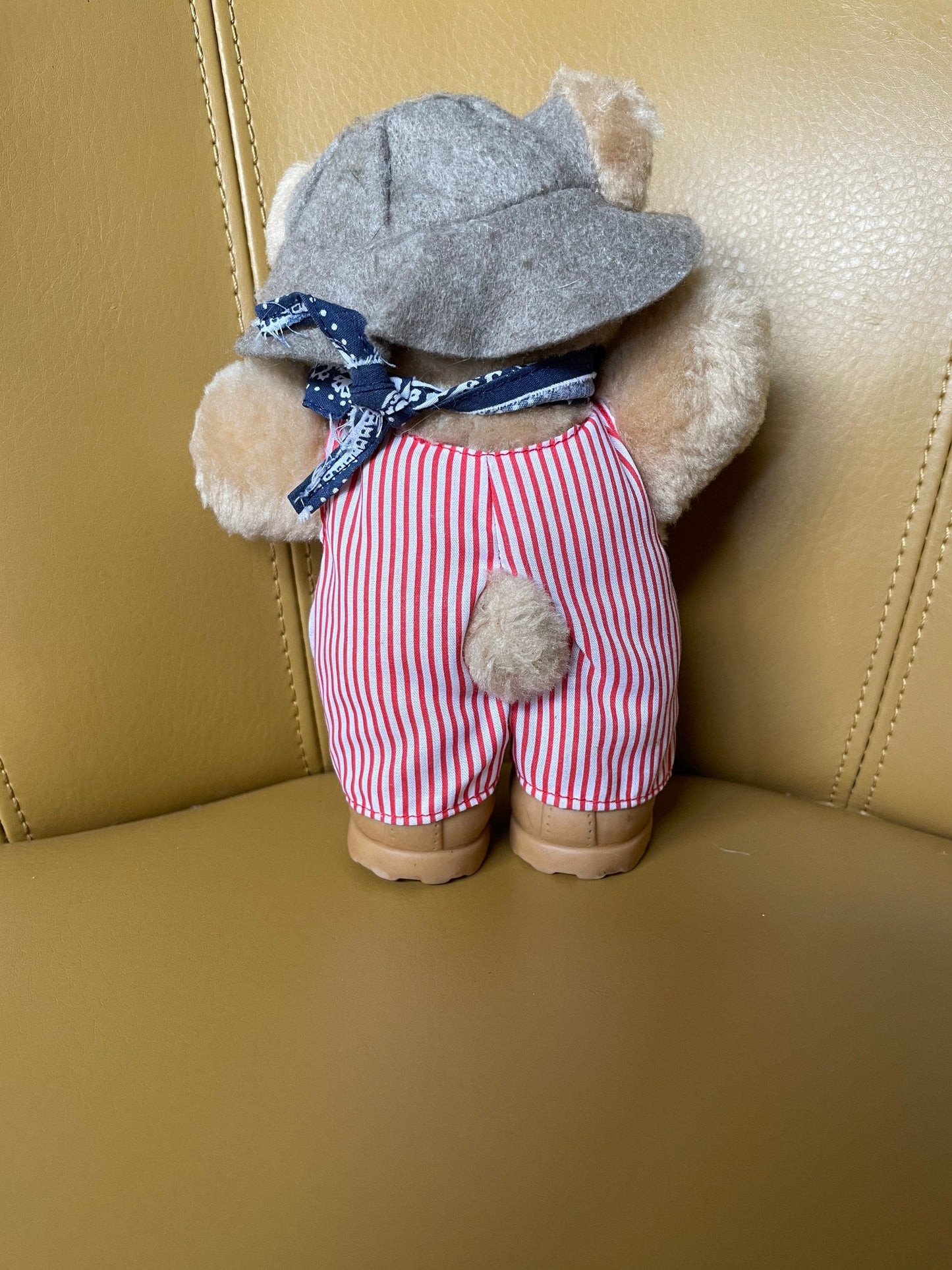 Dudley Furskins Bear 7” Plush 1986