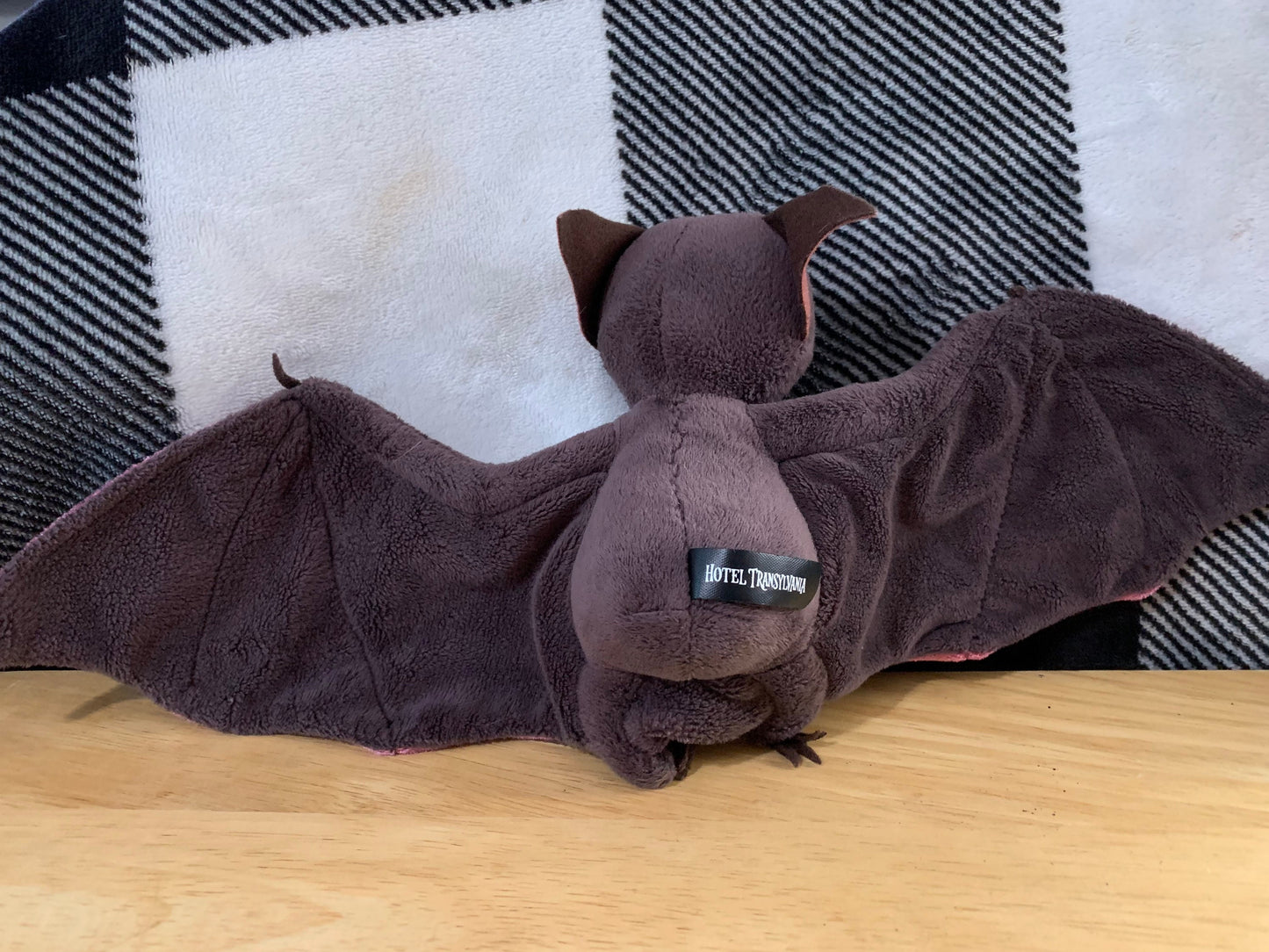 Hotel Transylvania Brown And Pink Mavis Bat Plush