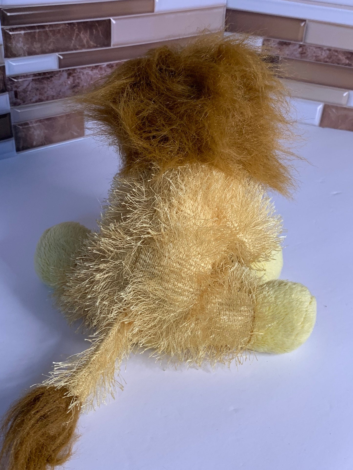 Webkinz Shaggy Lion Plush. No code. Retired.