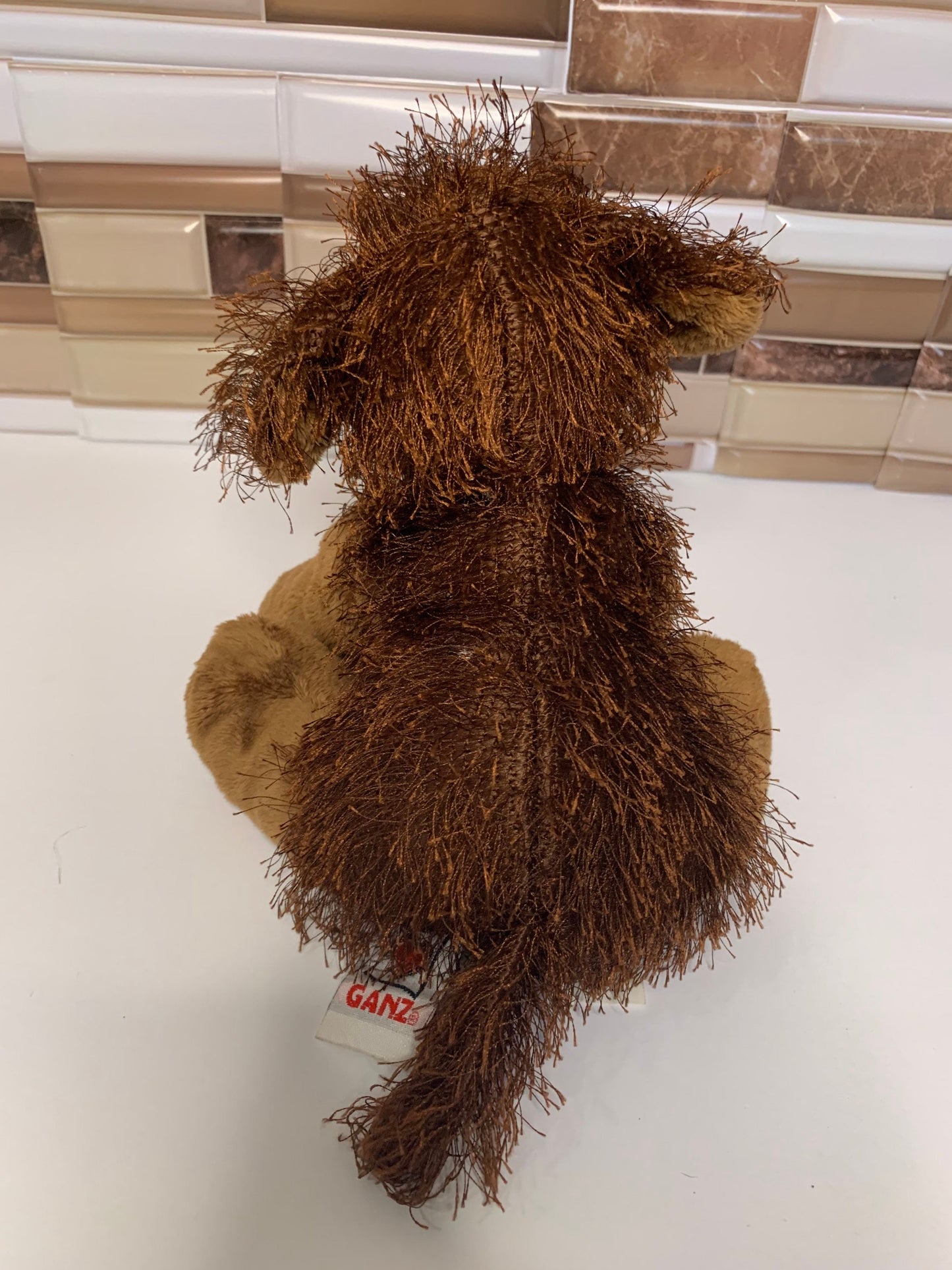 Webkinz Brown Dog plush. No code.