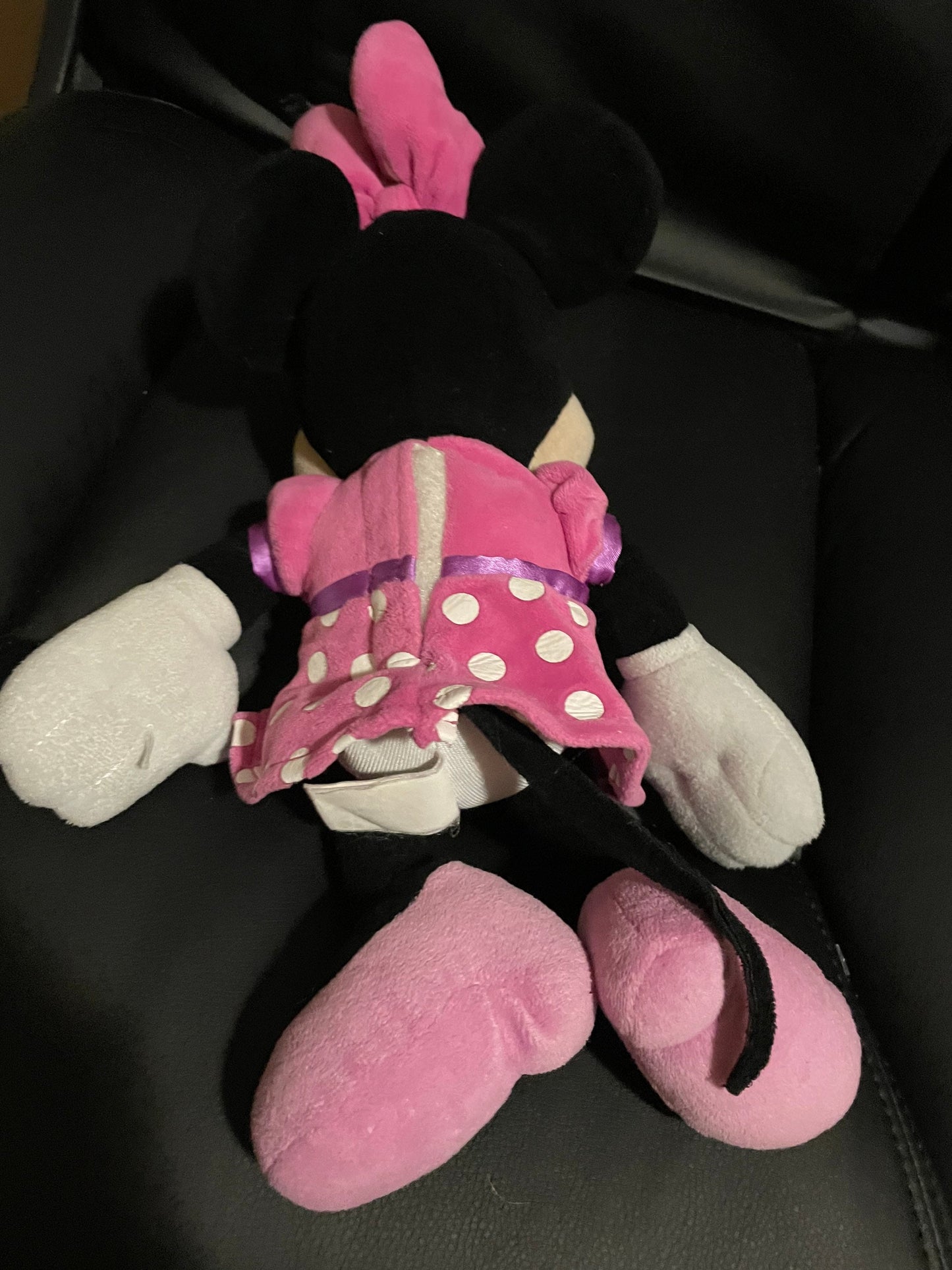 Disney Clubhouse Fun Minnie Mouse Plush 14” Pink Singing Talking Bow-tique Song