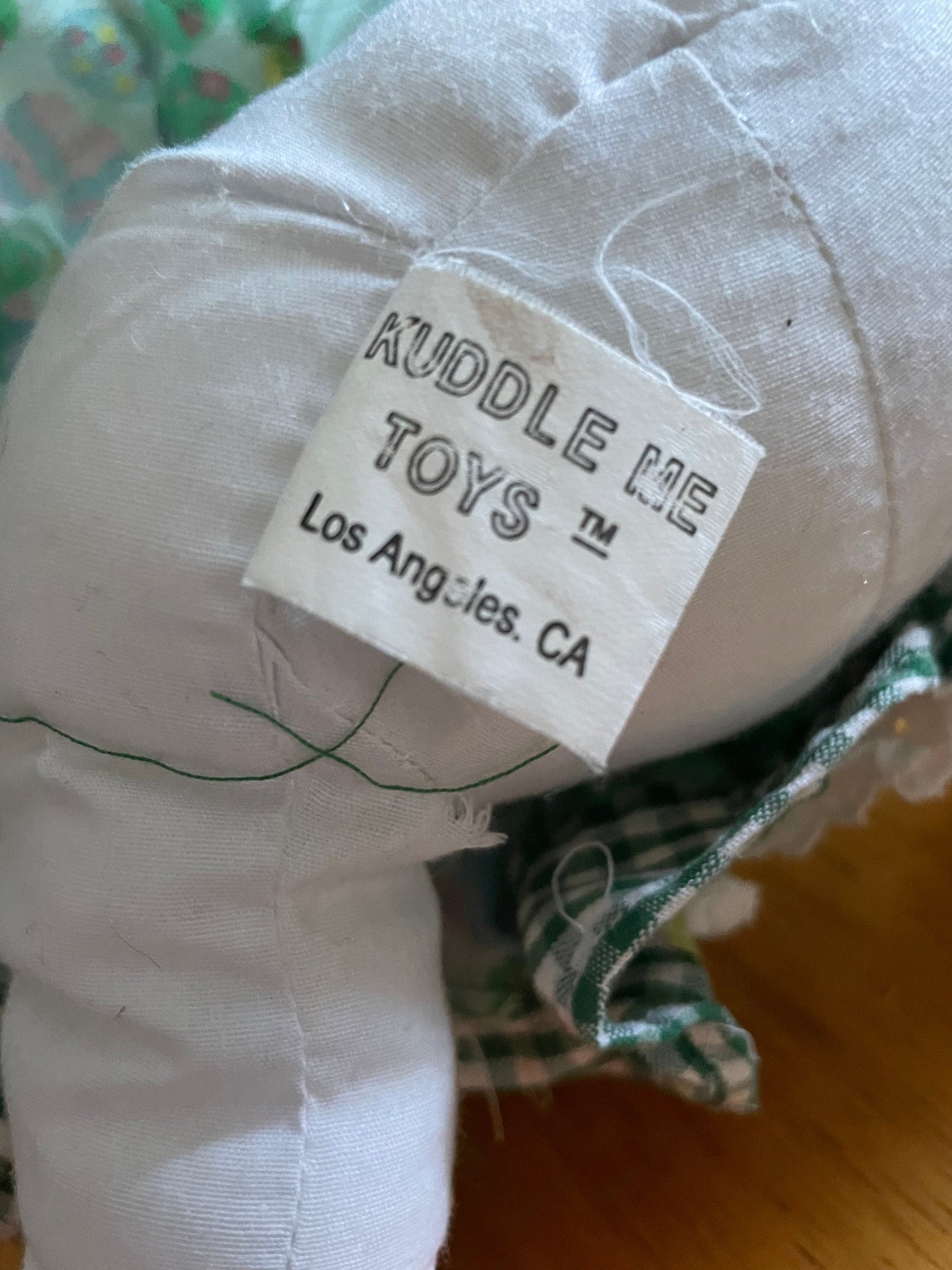 Kuddle Me Toys Duck and Ducklings Easter Plush Vintage