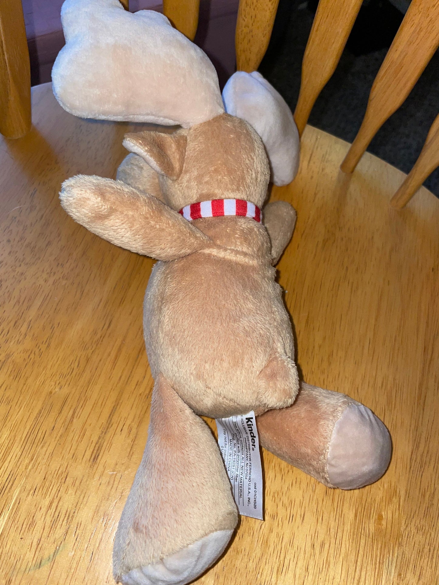 Kinder Ferrero Reindeer/Moose Stuffed Animal Plush Toy 12”