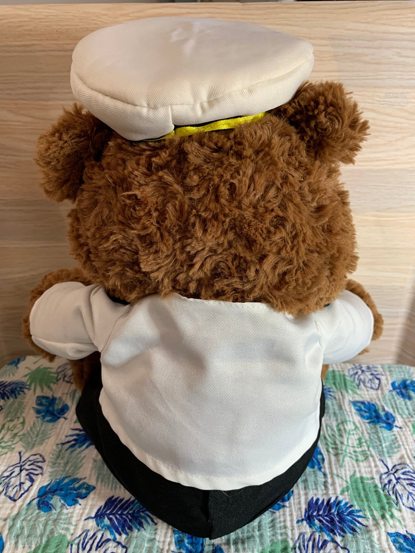 Princess Cruises Bear Captain Stanley Stuffed Animal Mascot 23”