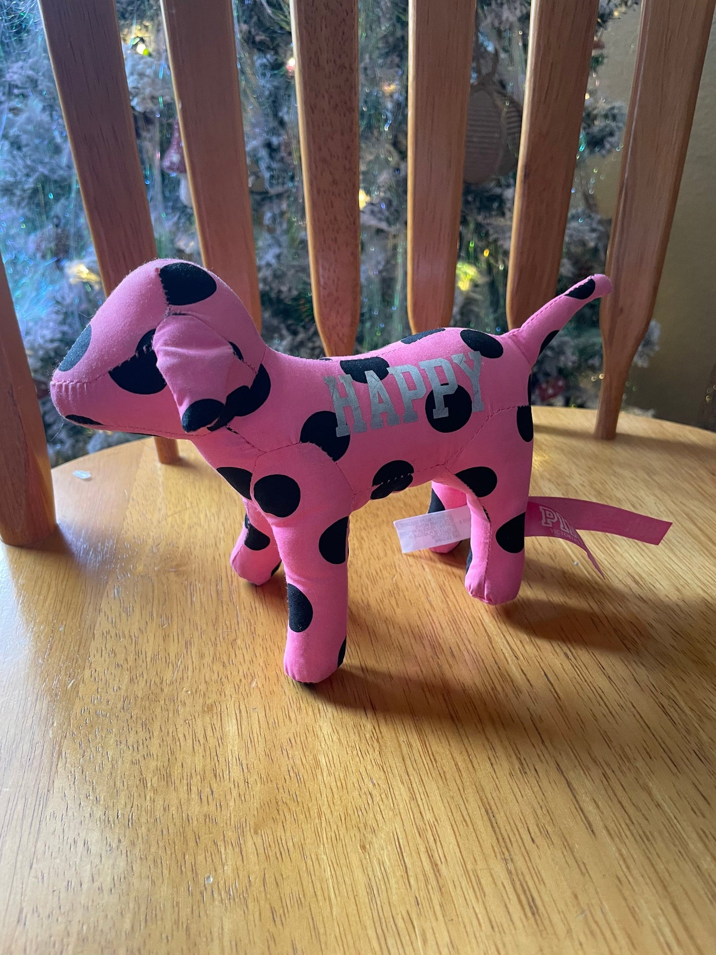 Victoria’s Secret pink happy spotted dog - rare and htf!