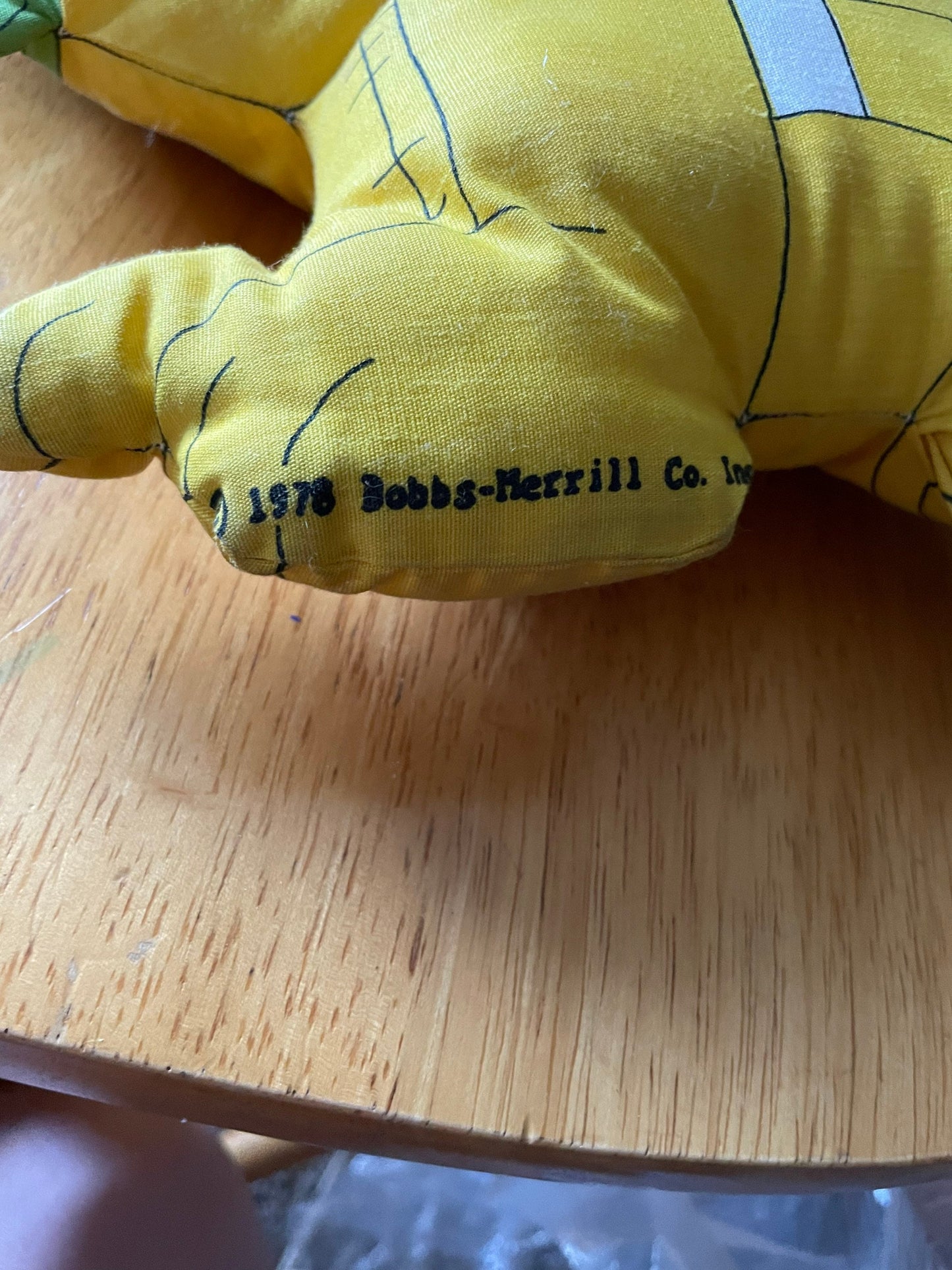 Vintage 1978 Raggedy Ann Dog Pillow Plush