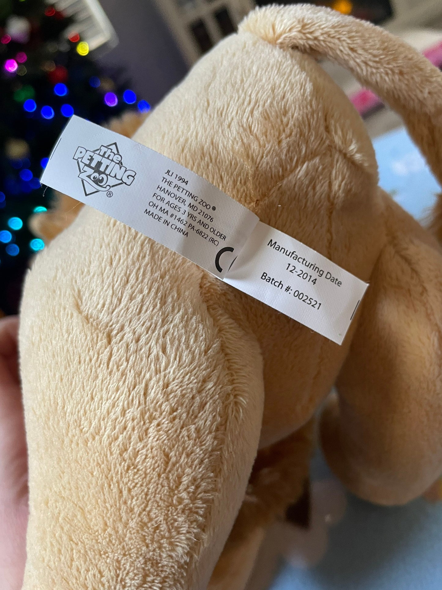 The Petting Zoo 10” Stuffed Plush Camel Toy