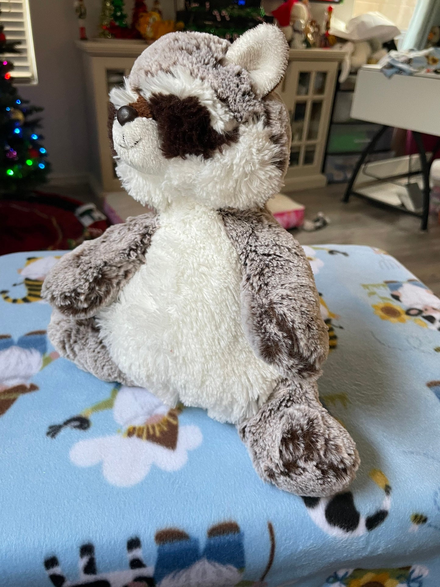 Aurora Sweet & Softer 11.5” Rocky Raccoon Stuffed Animal Plush Toy