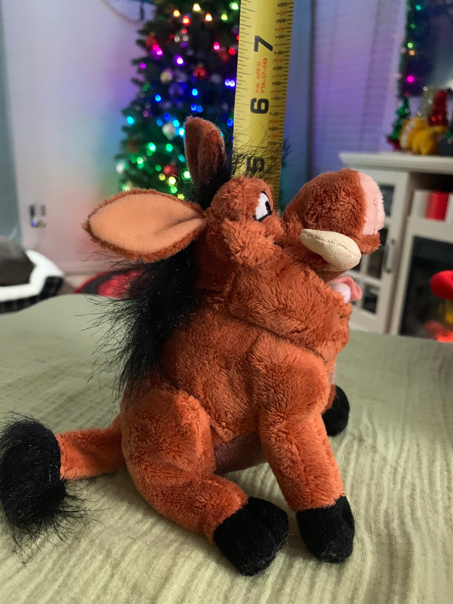 Disneys The Lion King Pumba Plush. Soft and fuzzy. Bean bag plush