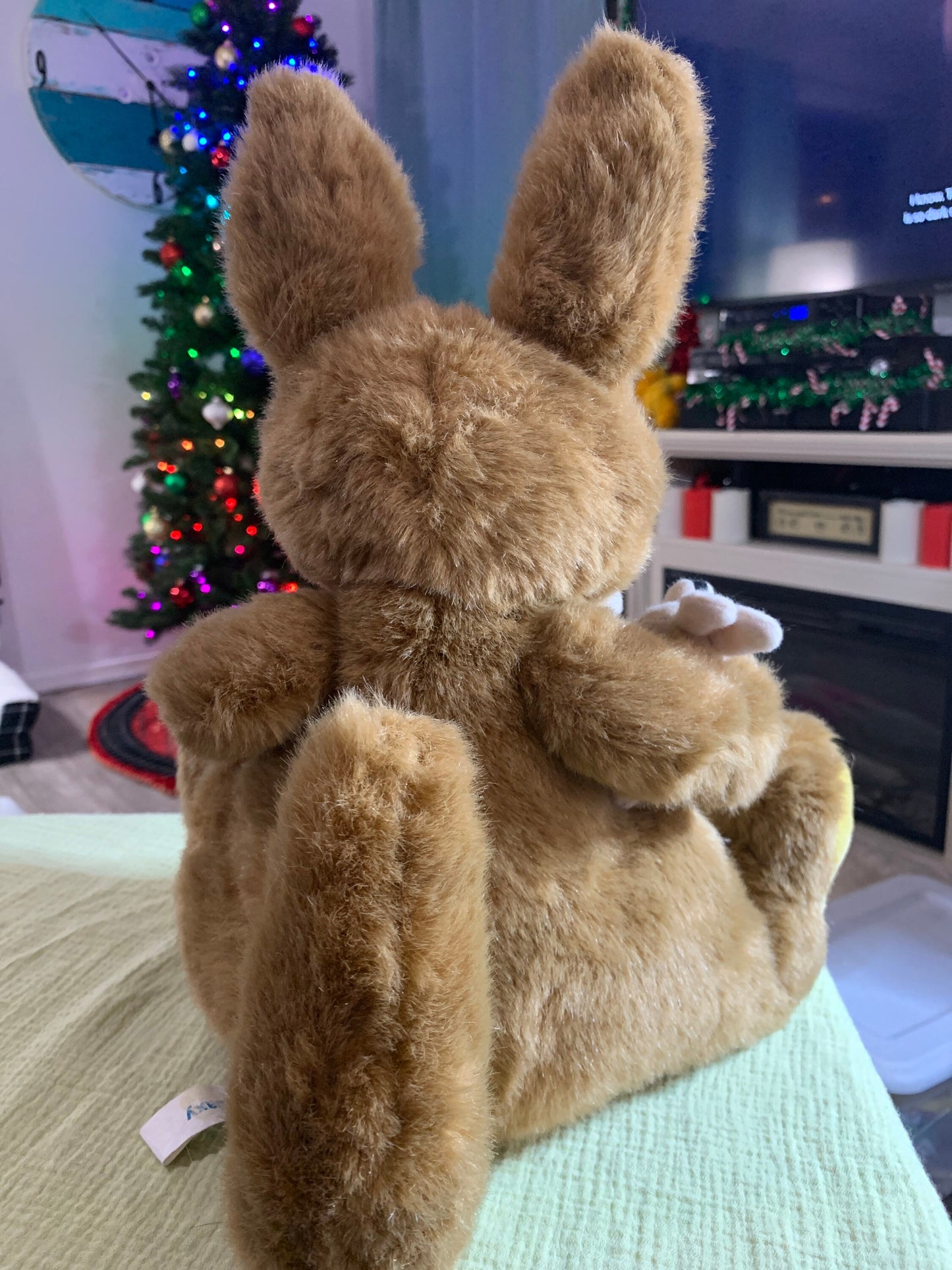 Galaxy Brown Kangaroo Mom Plush with 2 Babies.