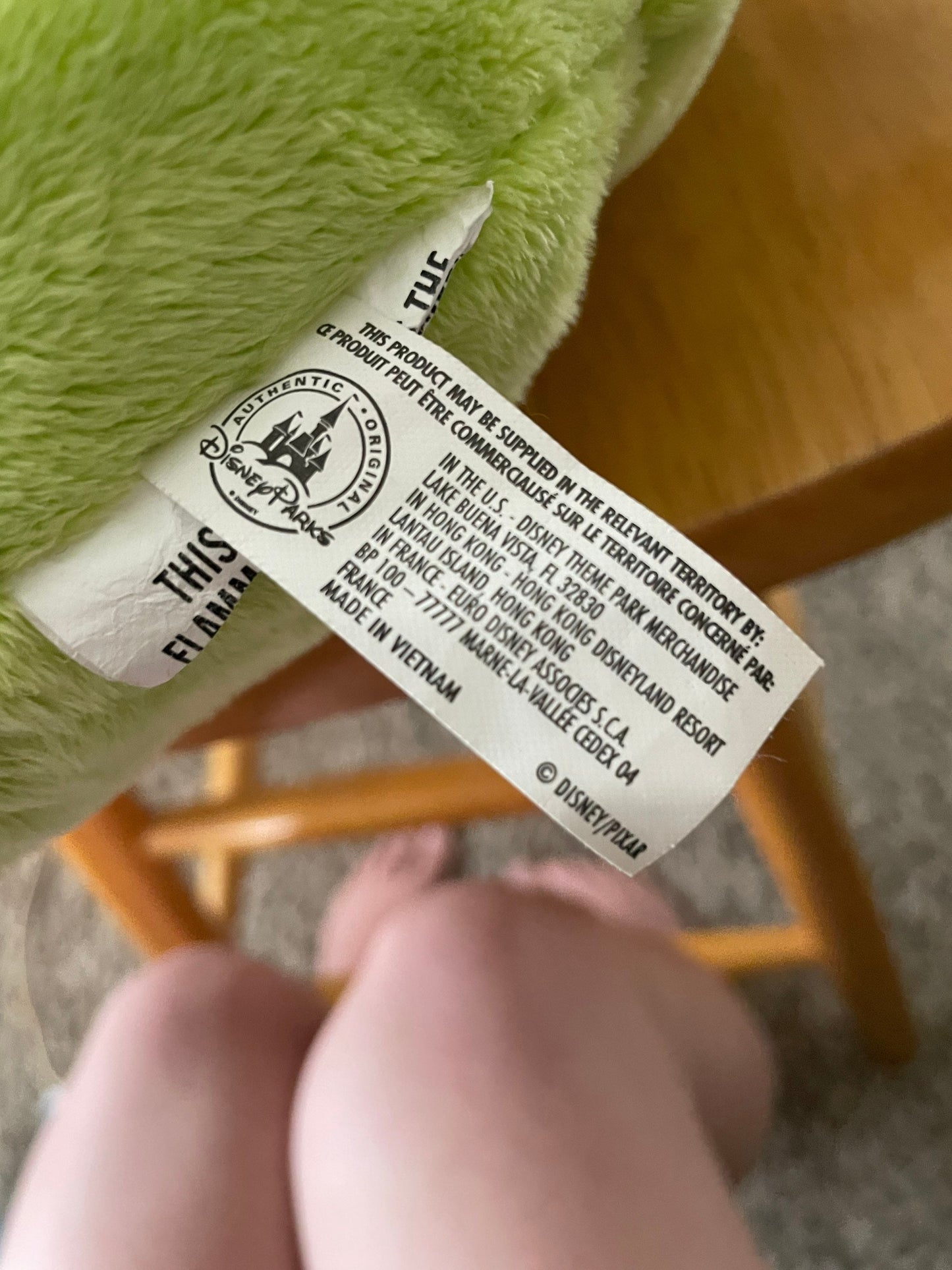 Monsters Inc. Mike Wazowski Large Pajama Pouch Pillow