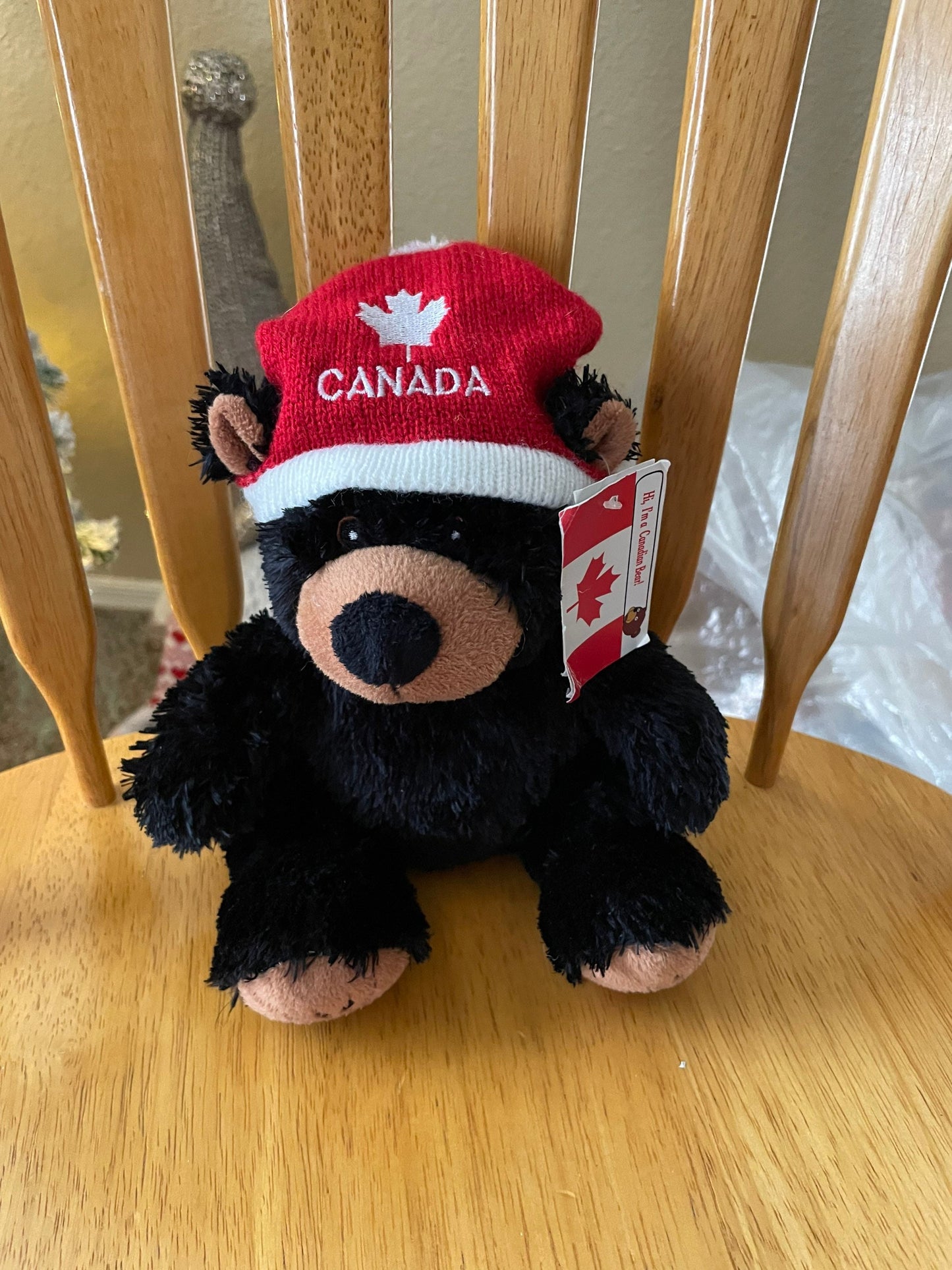 Canadian Black Bear Plush NWT
