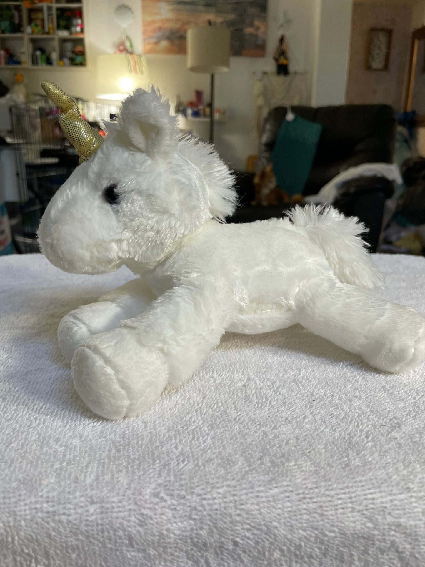 Aurora Mini Flopsie Plush 8” Celestial Unicorn