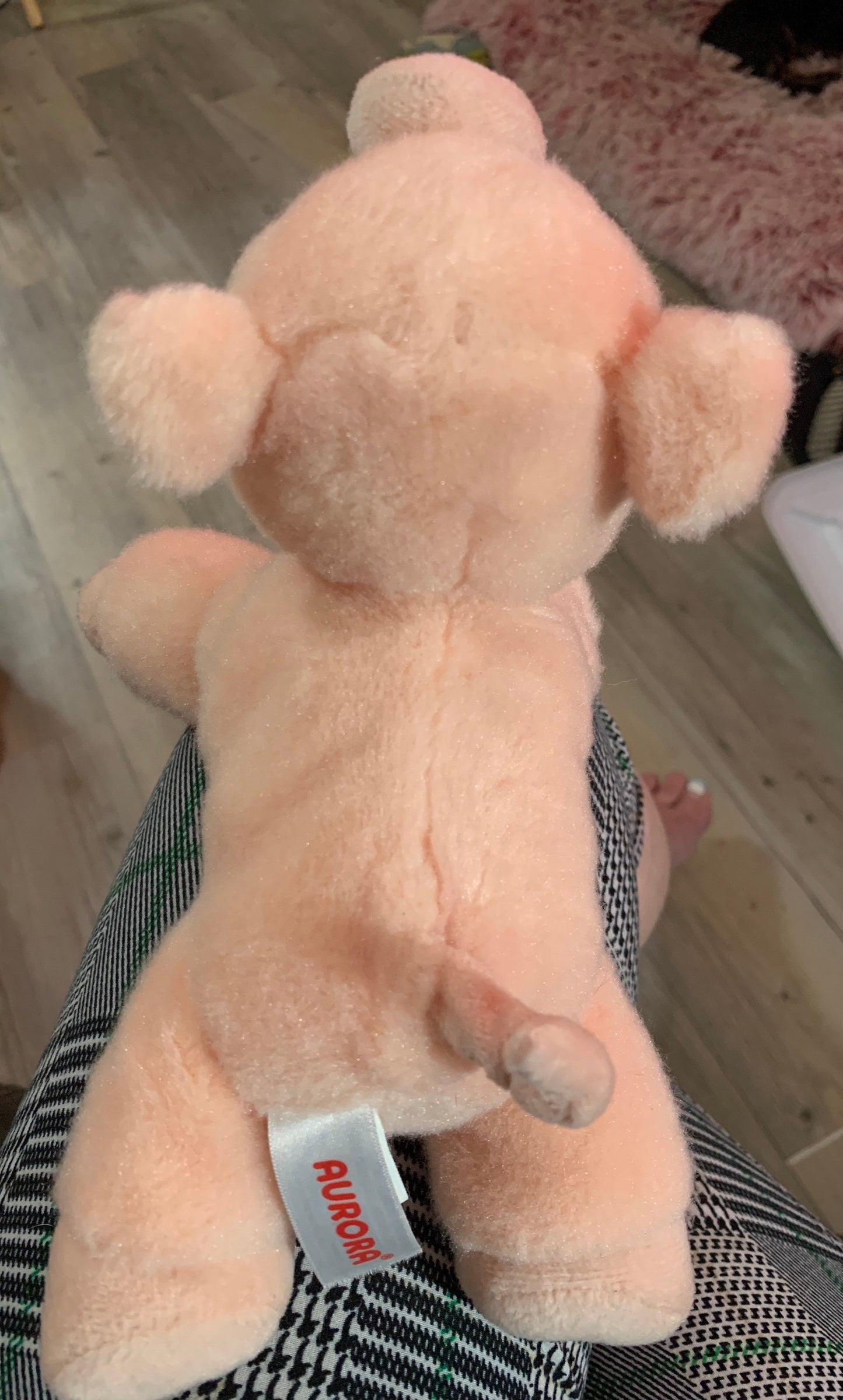Aurora Small Pink Pig Plush. Soft and Sweet! GUC