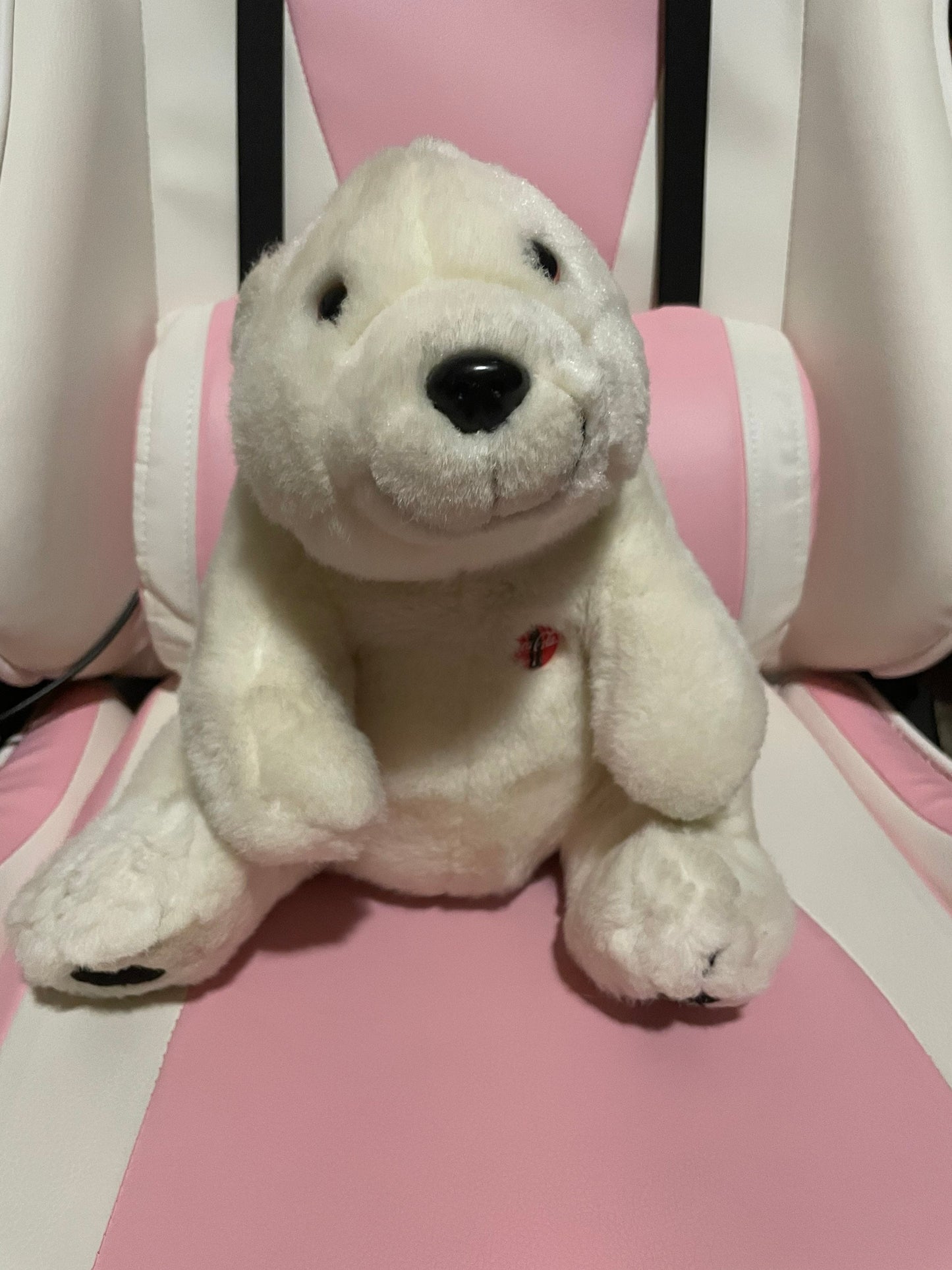 Vintage Coca Cola Polar Bear Plush