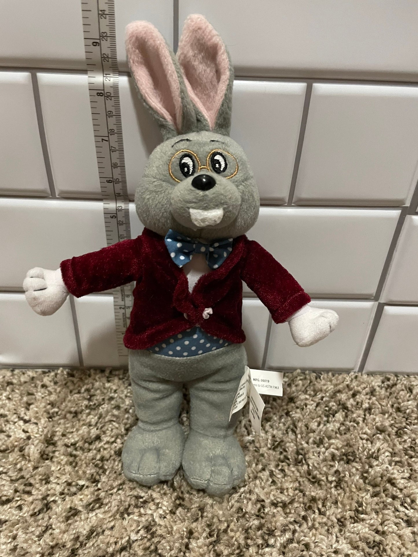 Mayor Clayton Bunny Plush