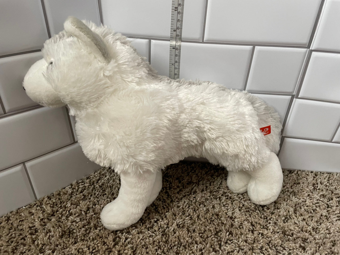 Wild Republic Gray and White Arctic Wolf Plush