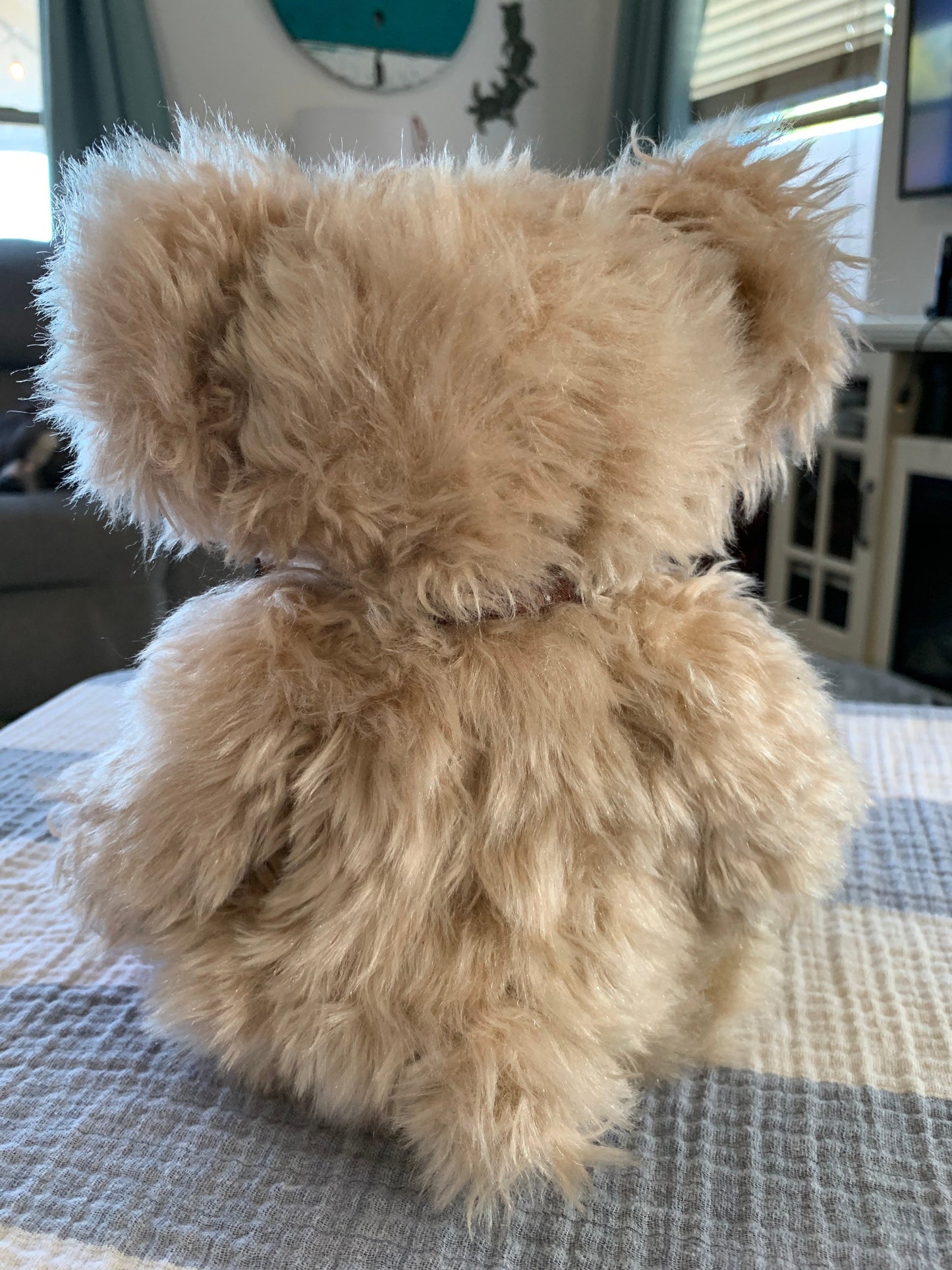 Russ Berrie Radcliffe Teddy Bear Plush, Polka Dot Bow