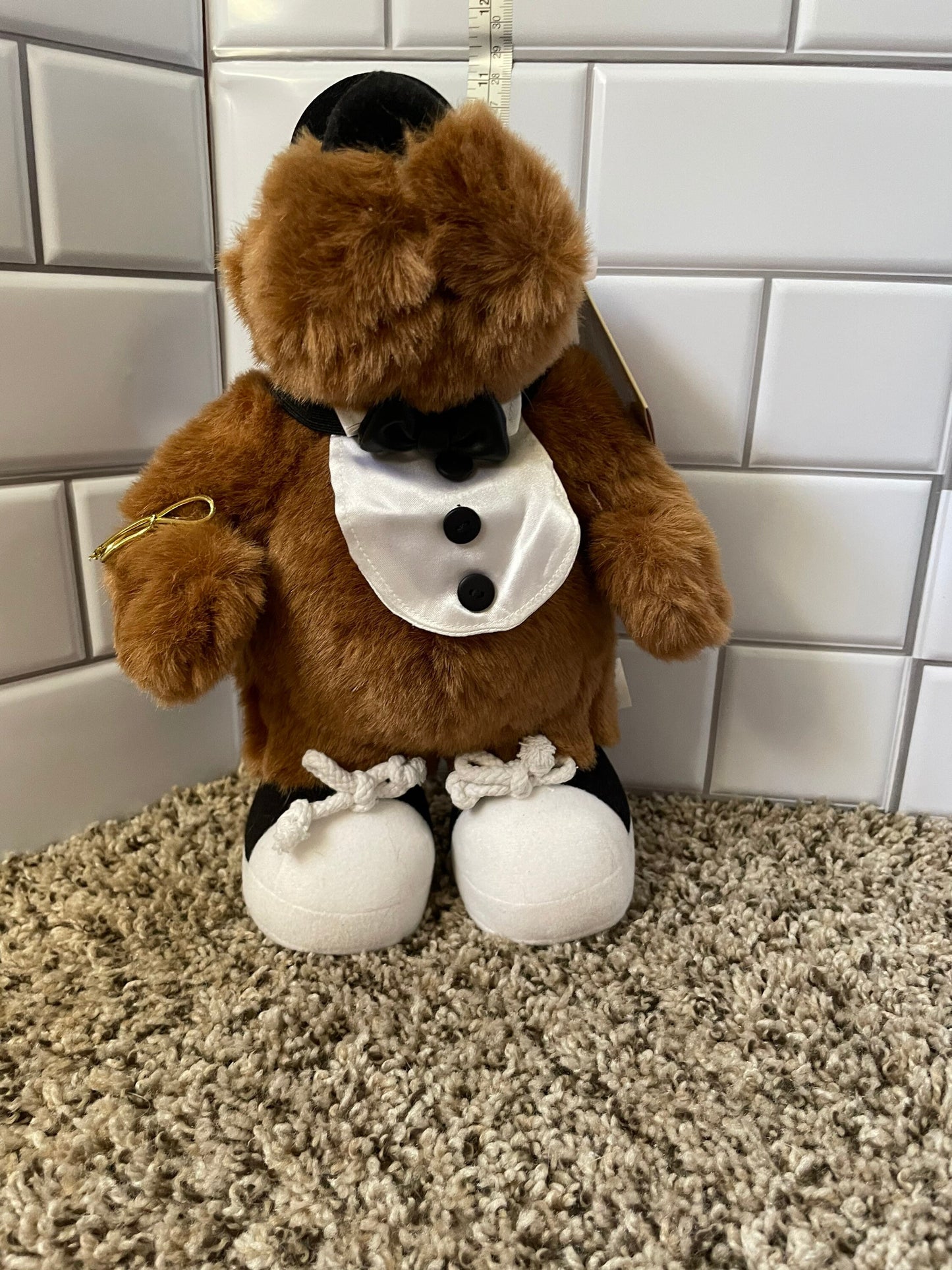 Vintage Millennium Sid Bear Plush NWT