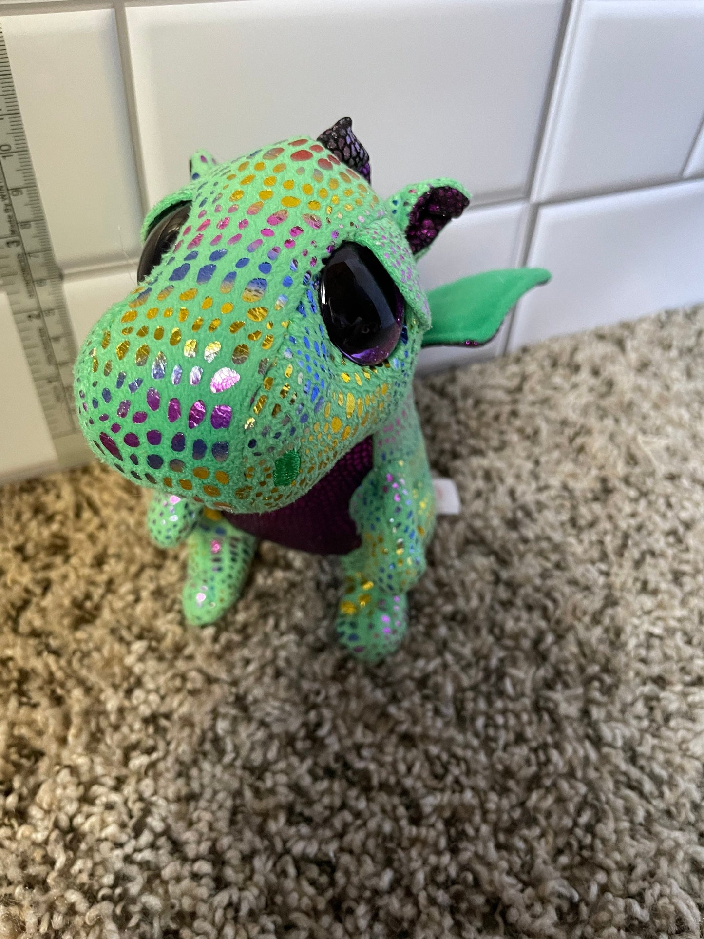 Ty Beanie Boo Cinder Dragon Plush