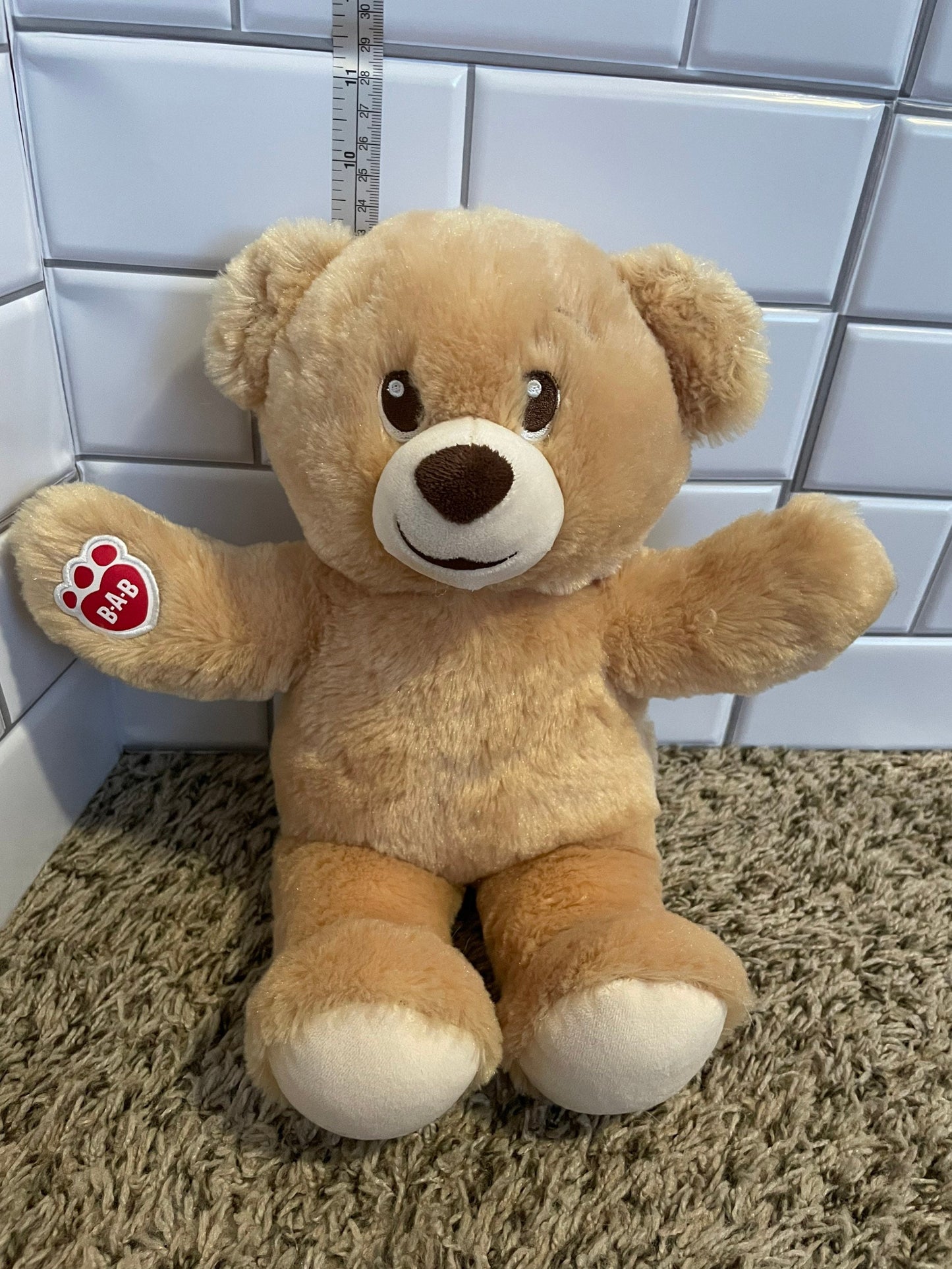 Build a Bear tan Teddy bear plush