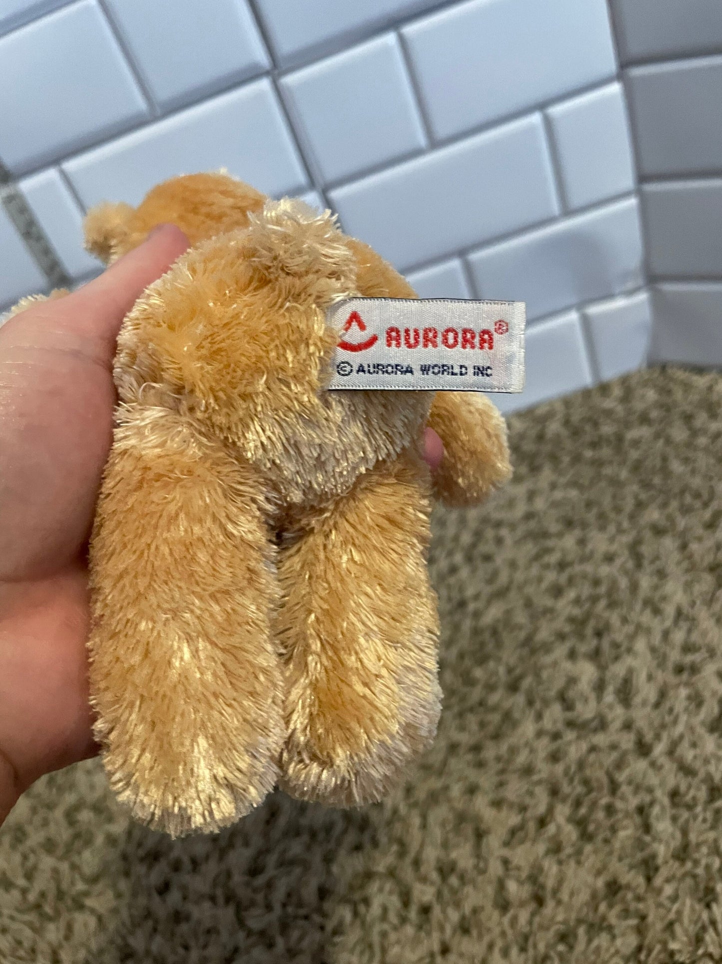 Small Aurora brown Teddy bear plush