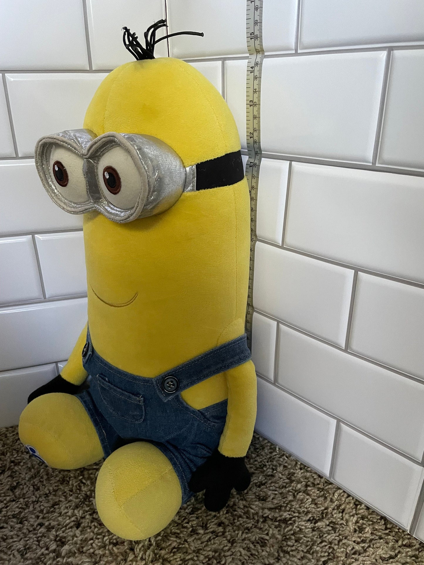 Build A Bear Yellow KEVIN Minion Despicable Me Movie Plush
