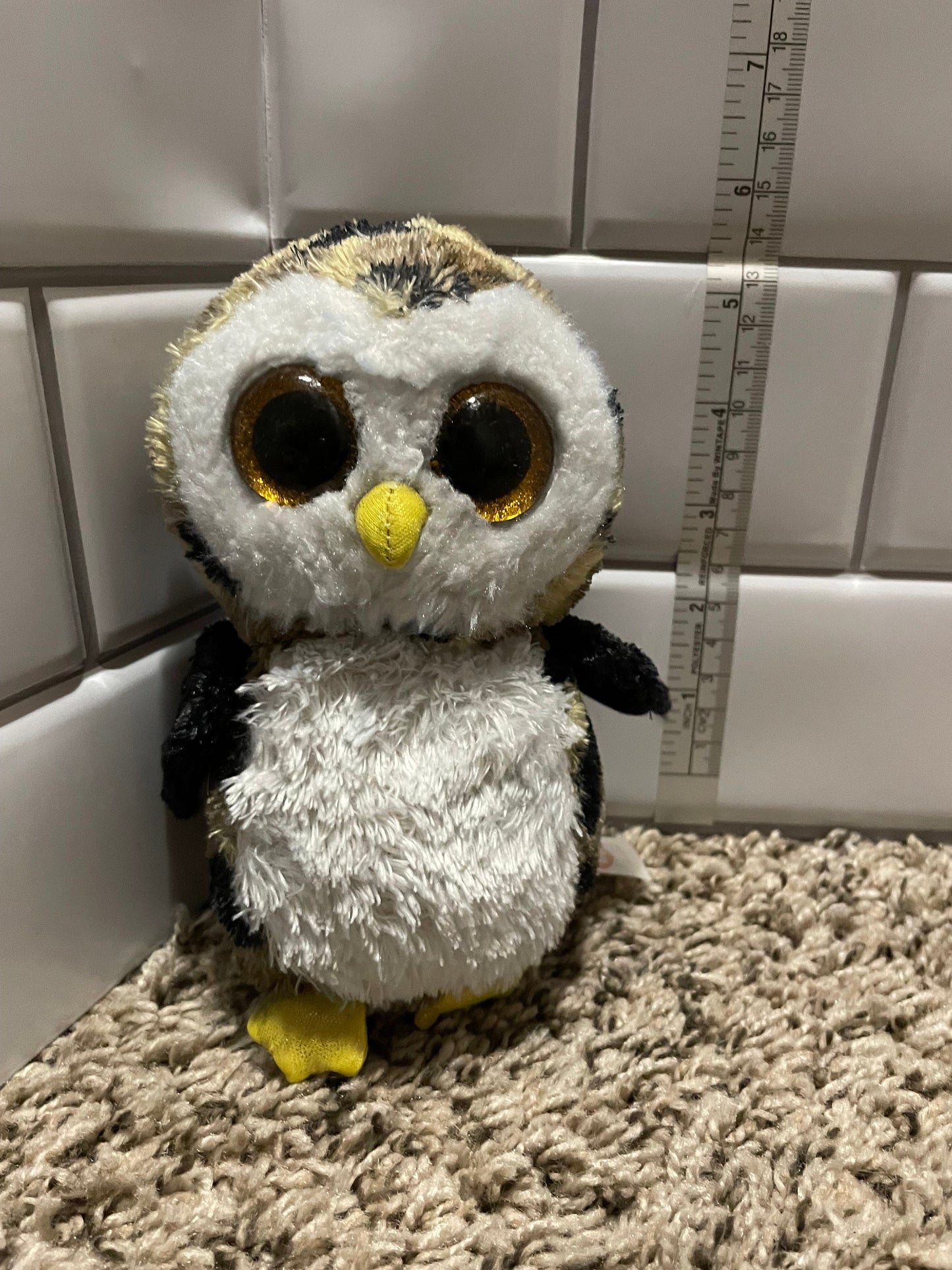Ty Beanie Boos Owliver Owl Plush