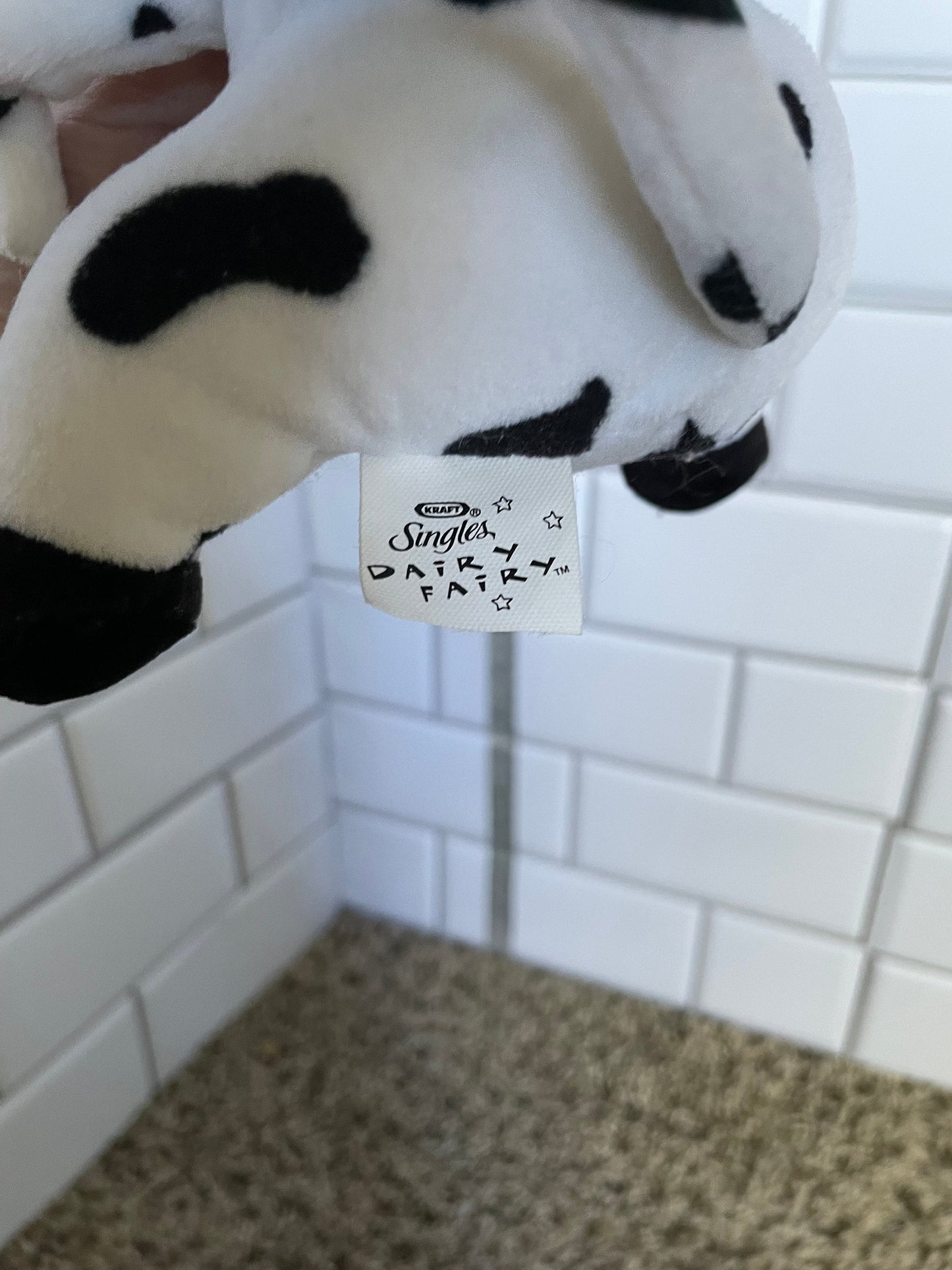 Kraft Singles Dairy Fairy cow plush