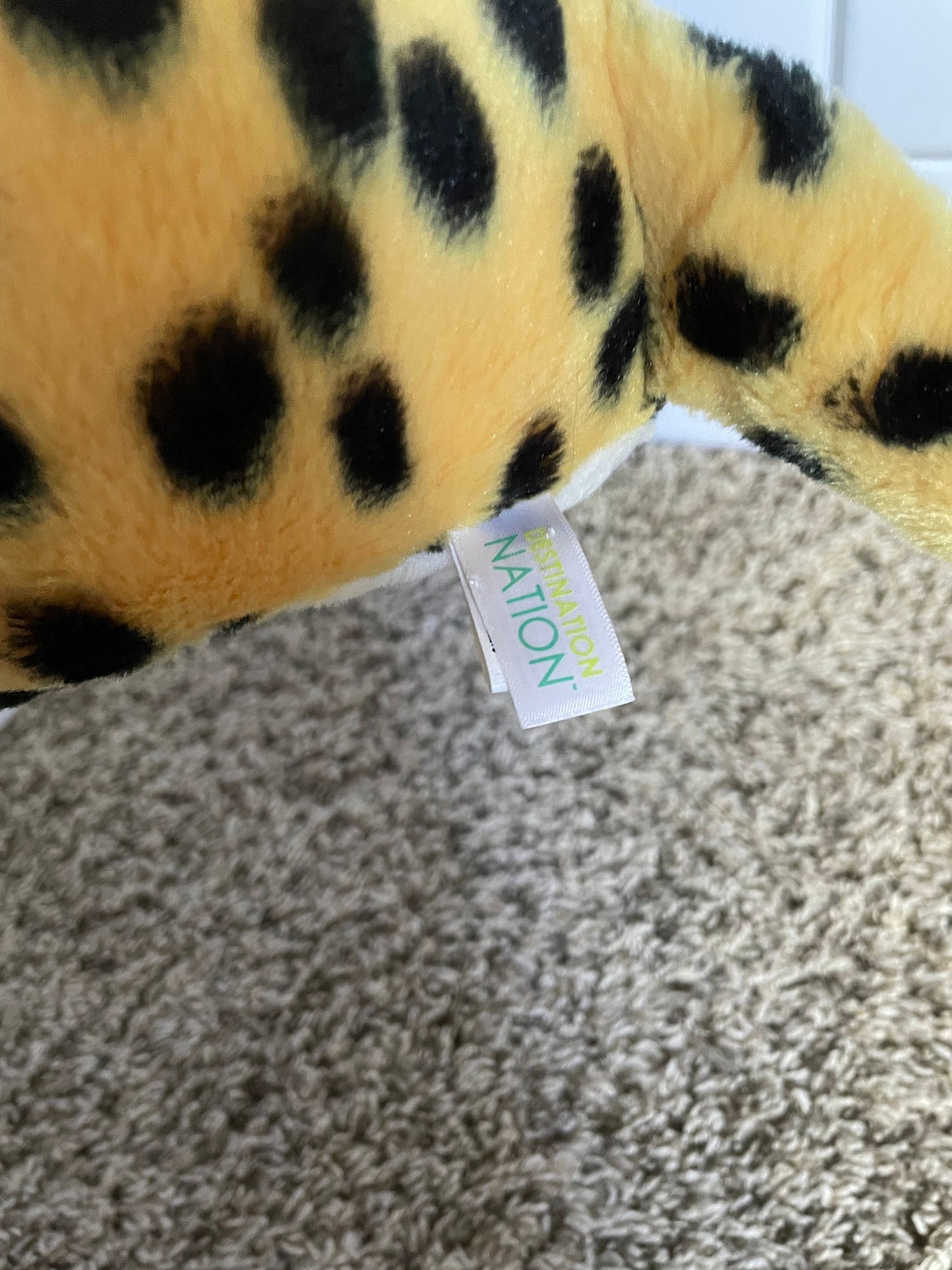 Destination Nation Leopard plush