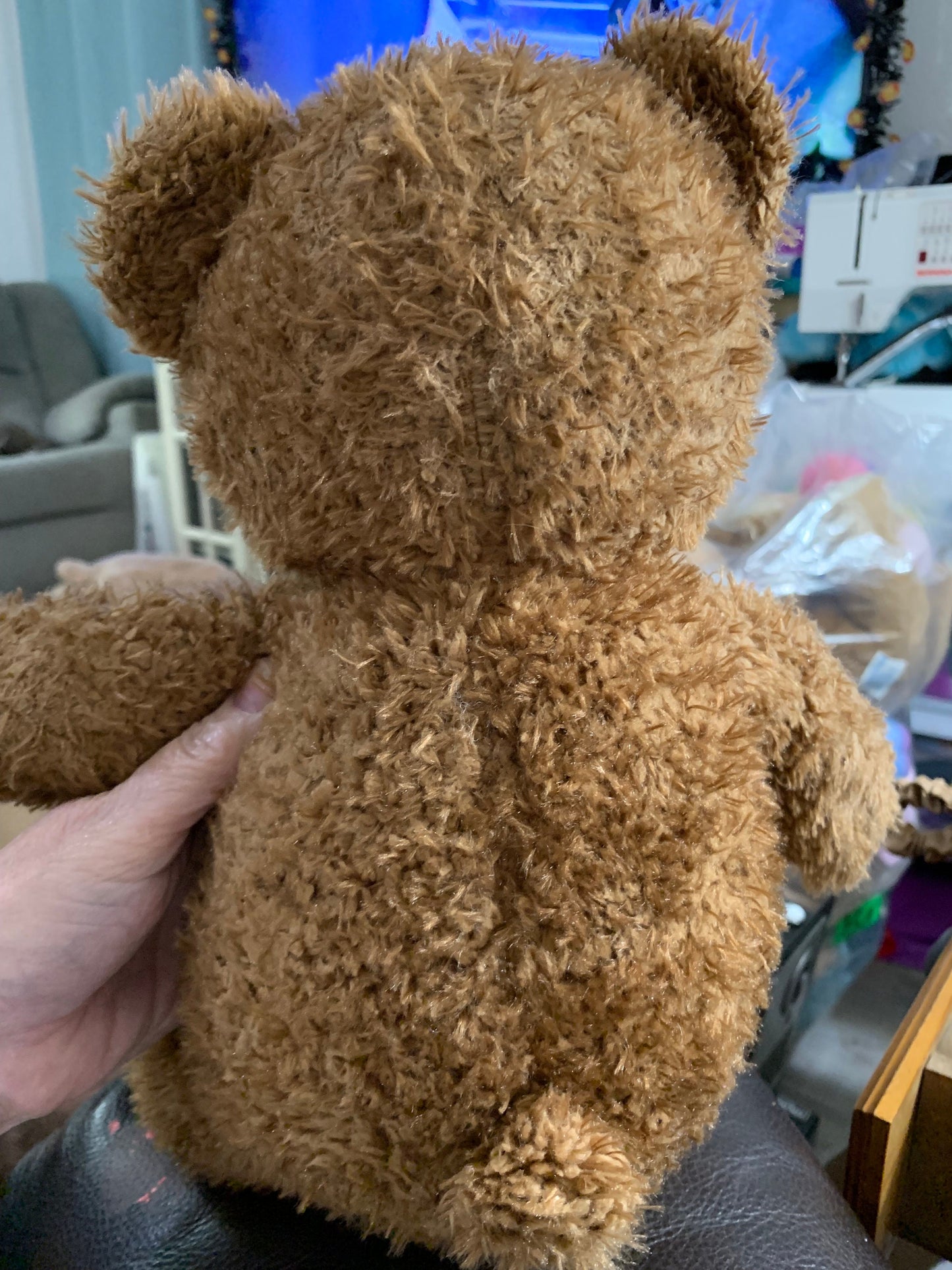 Build A Bear Brown Hearts And Hugs Teddy Plush With Red Heart