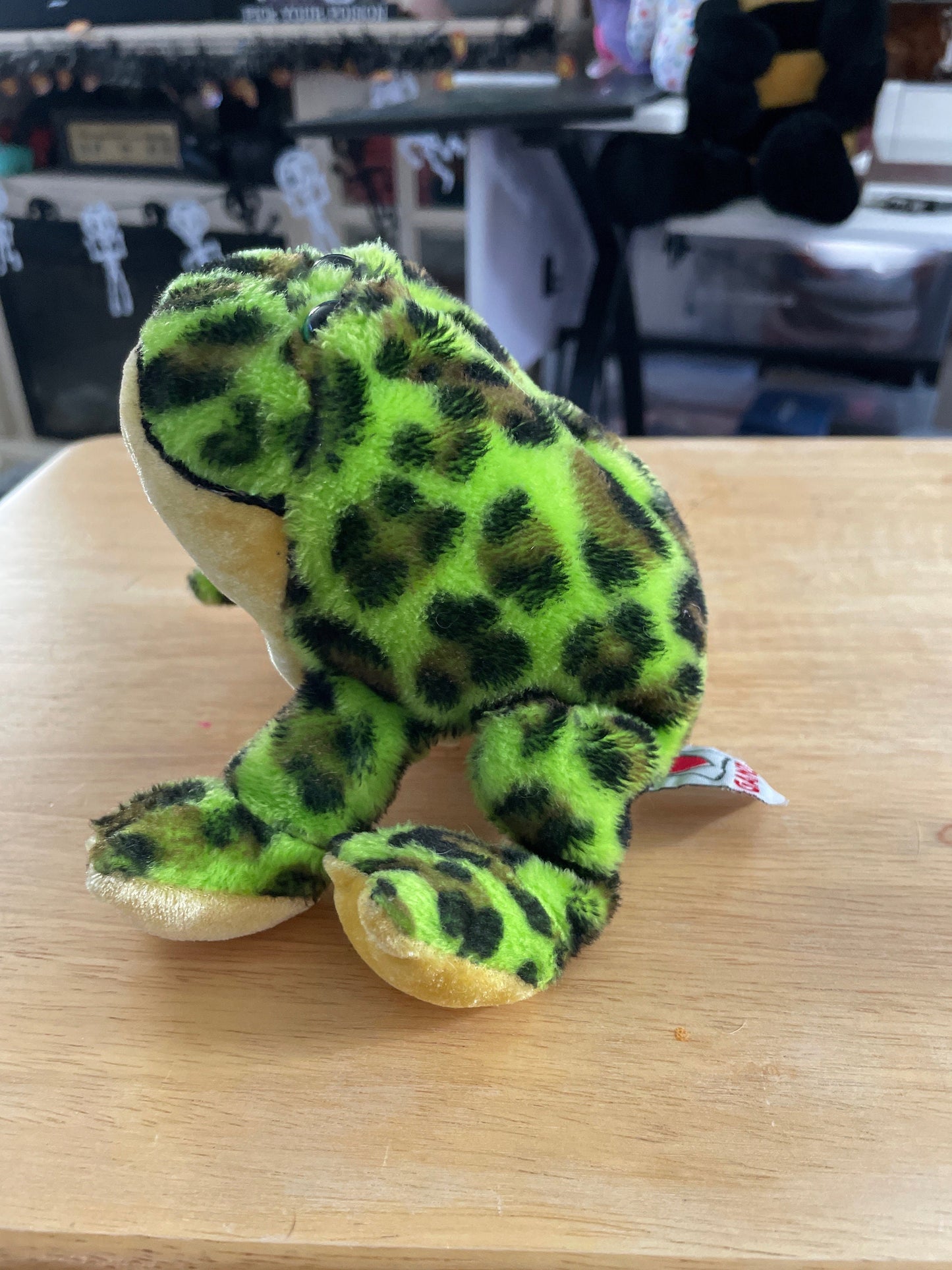 Webkinz Lil Kinz Bull Frog Plush, Green and Black (No Code)