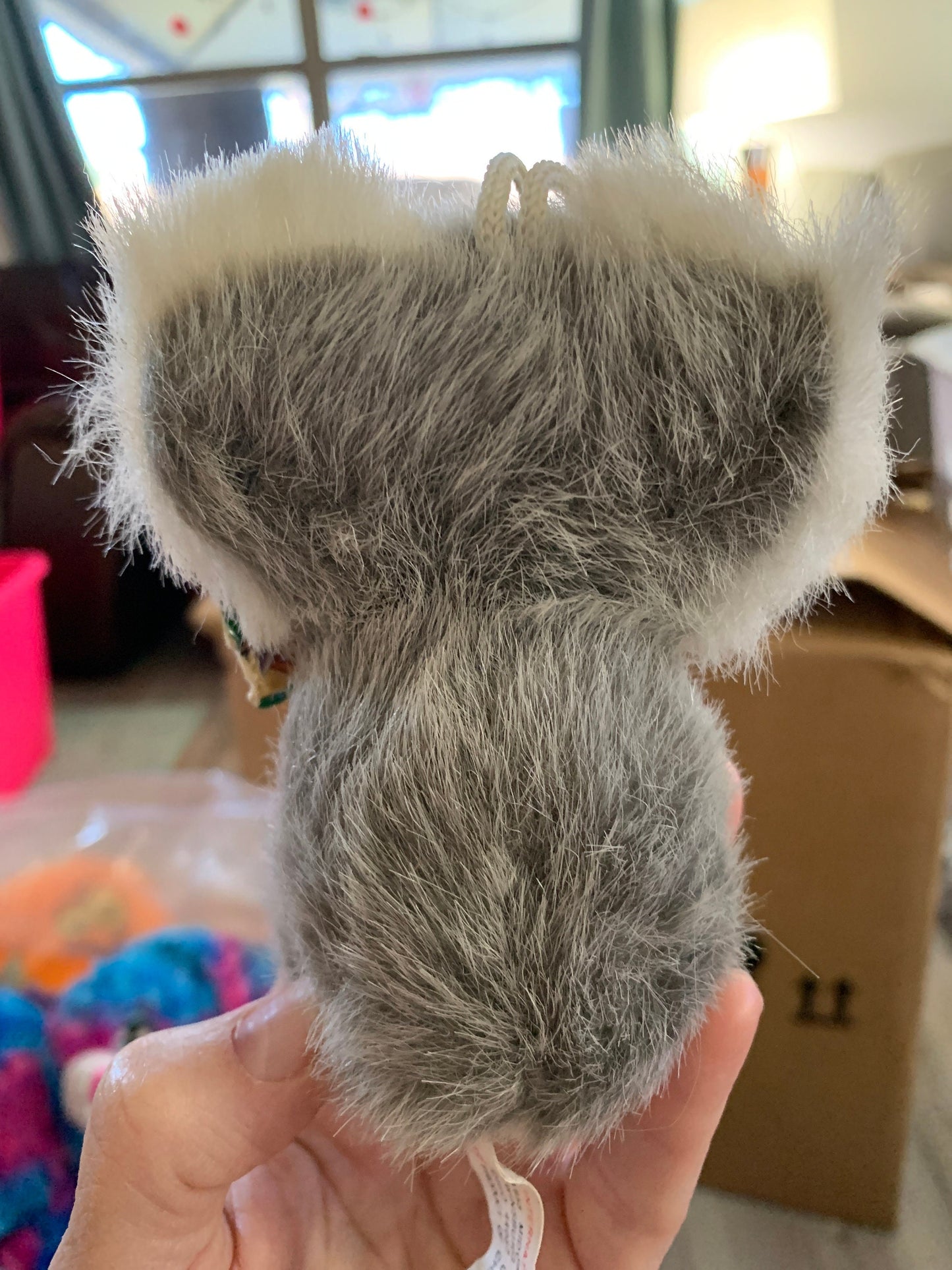 Vintage 1995 K&M Koala Bear Plush, 4" NWT (Damage to Tag)