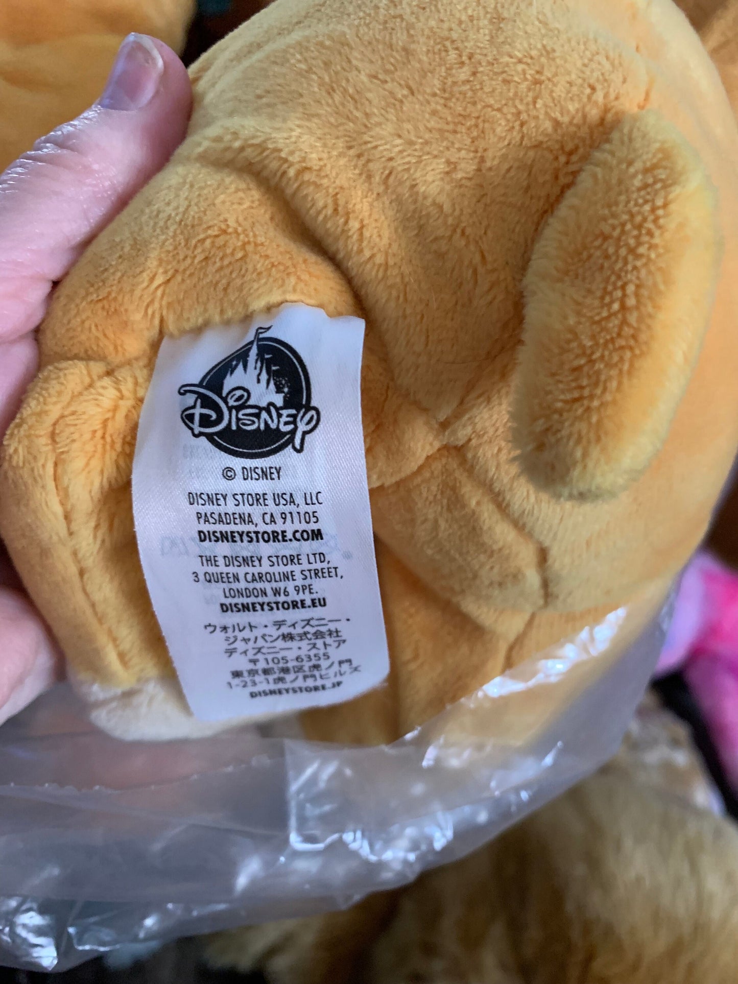 Disney Store Lady Plush Lady And The Tramp 14” Stuffed Animal Plush Toy Vintage For Kids