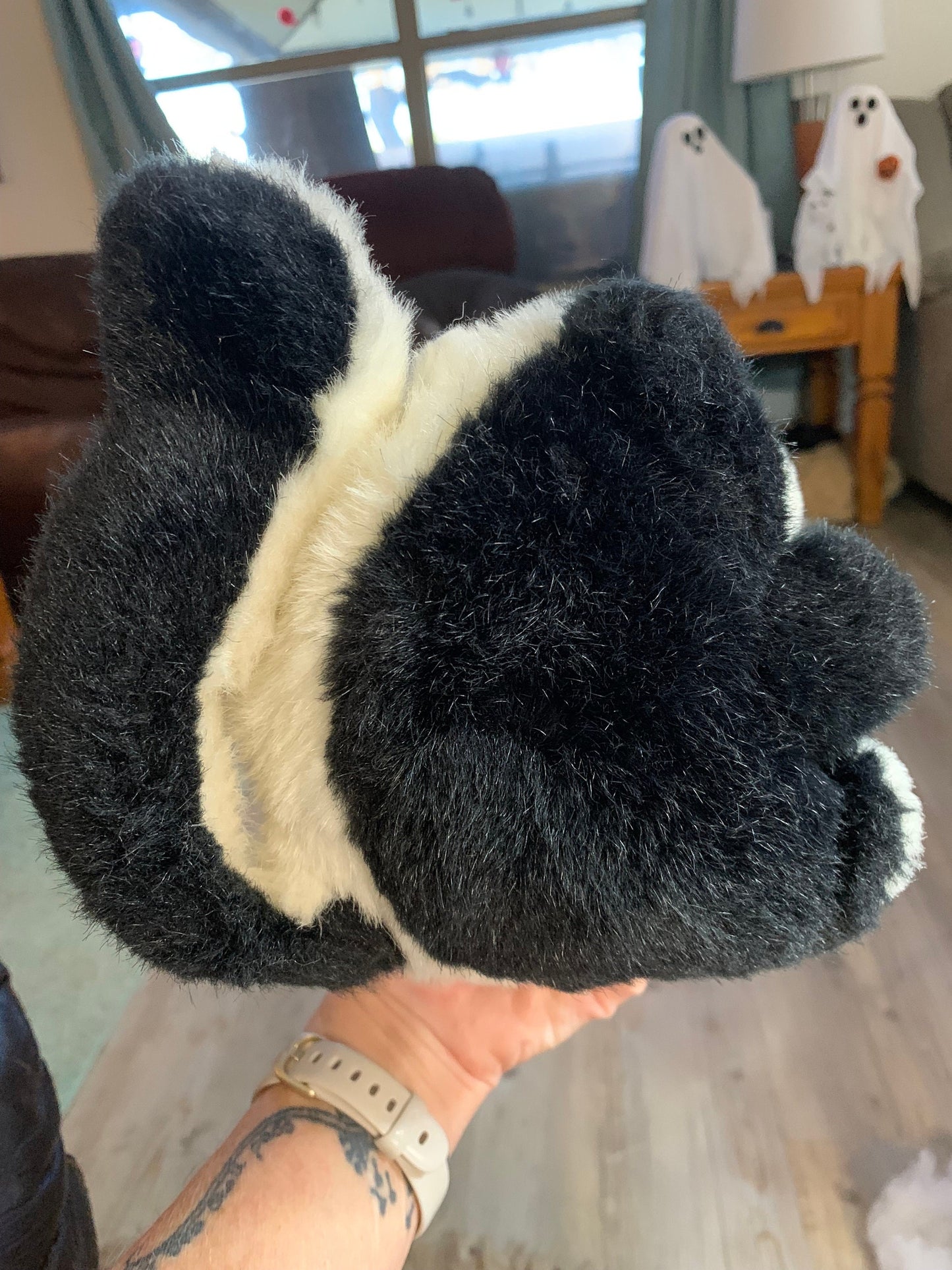 Mary Meyer Blossom Skunk Plush, Rare 1991 Stuffed Animal